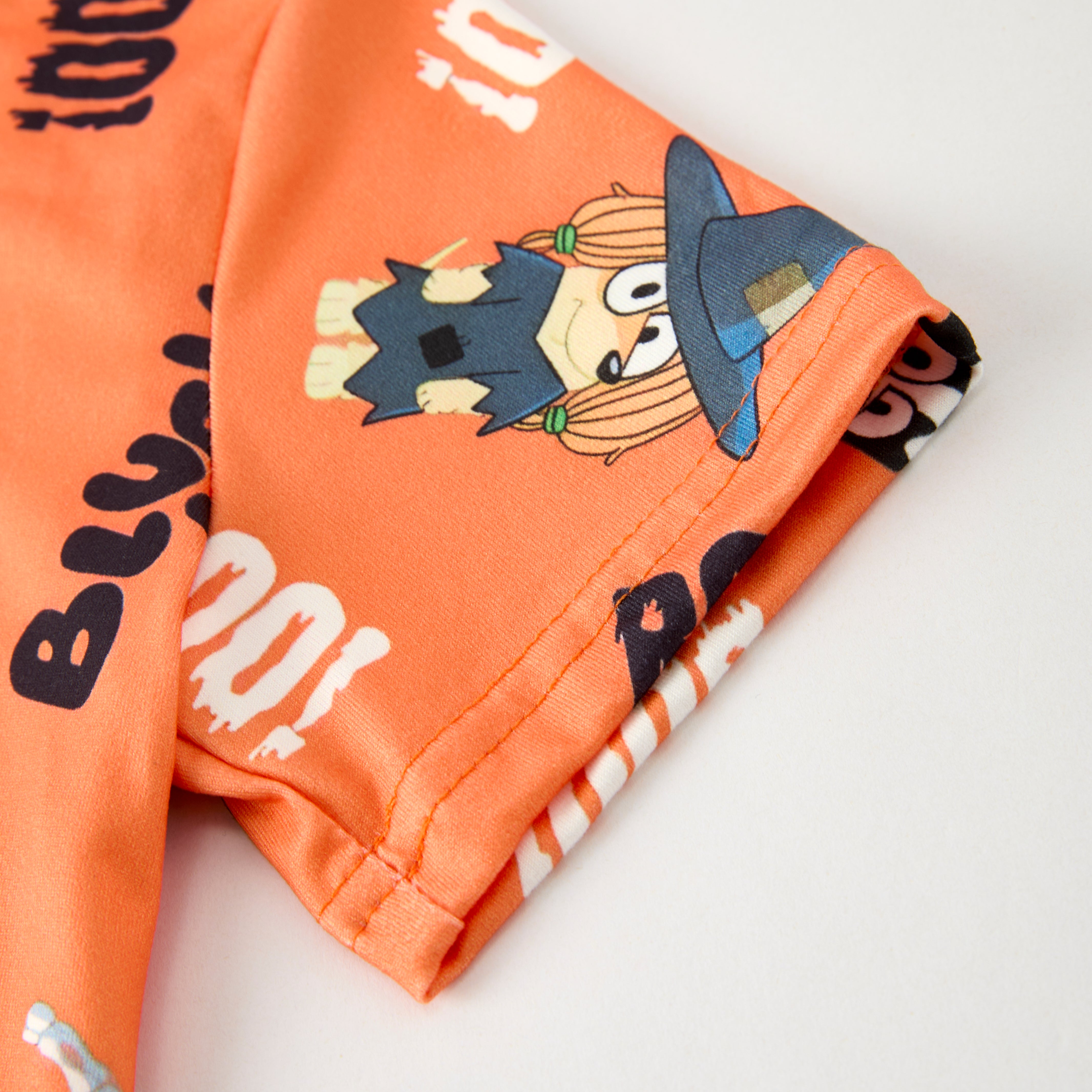 （Pre Order）Boys Halloween Cartoon Print Top