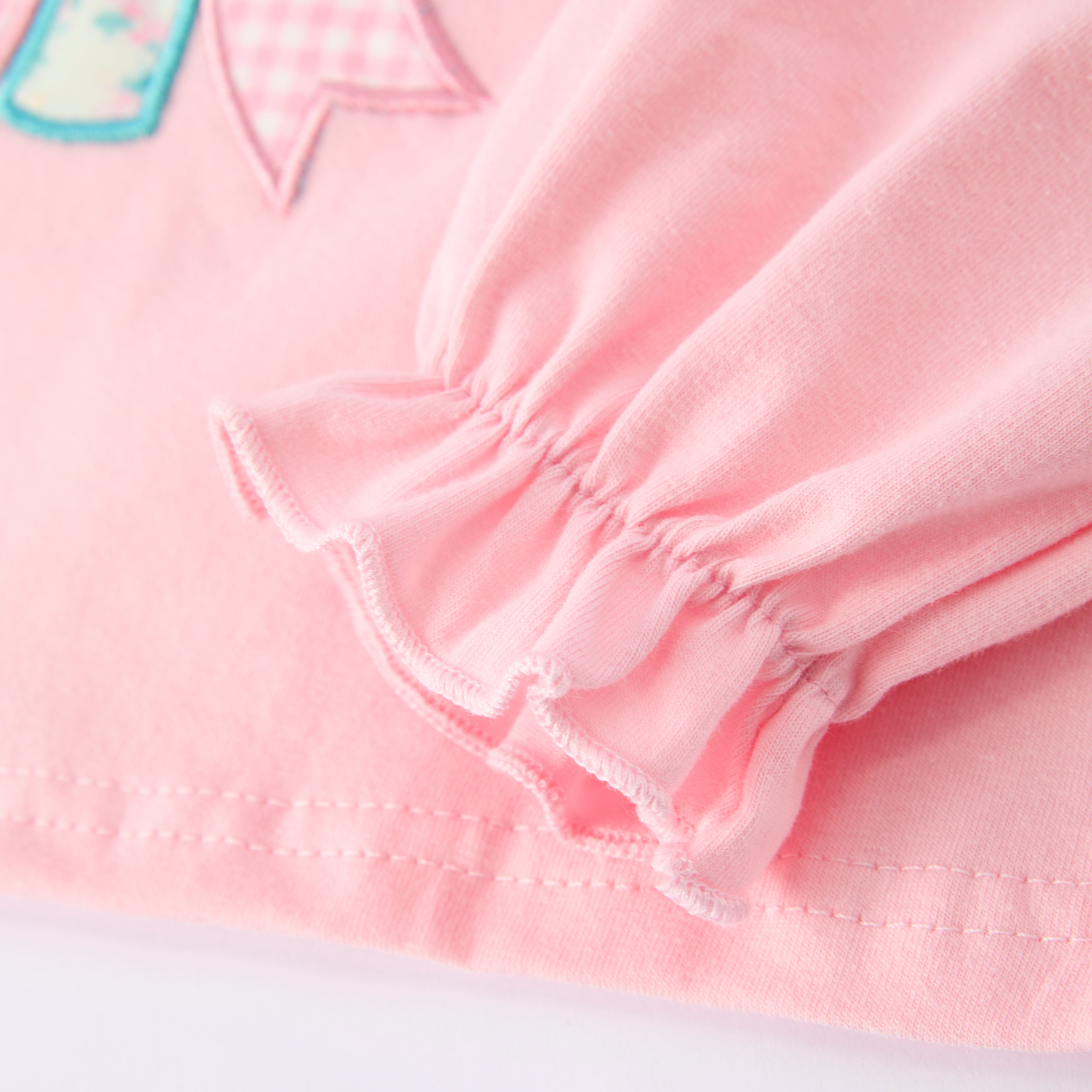 （In Stock）Girls St. Patrick's Day Shamrock Applique Outfit Set