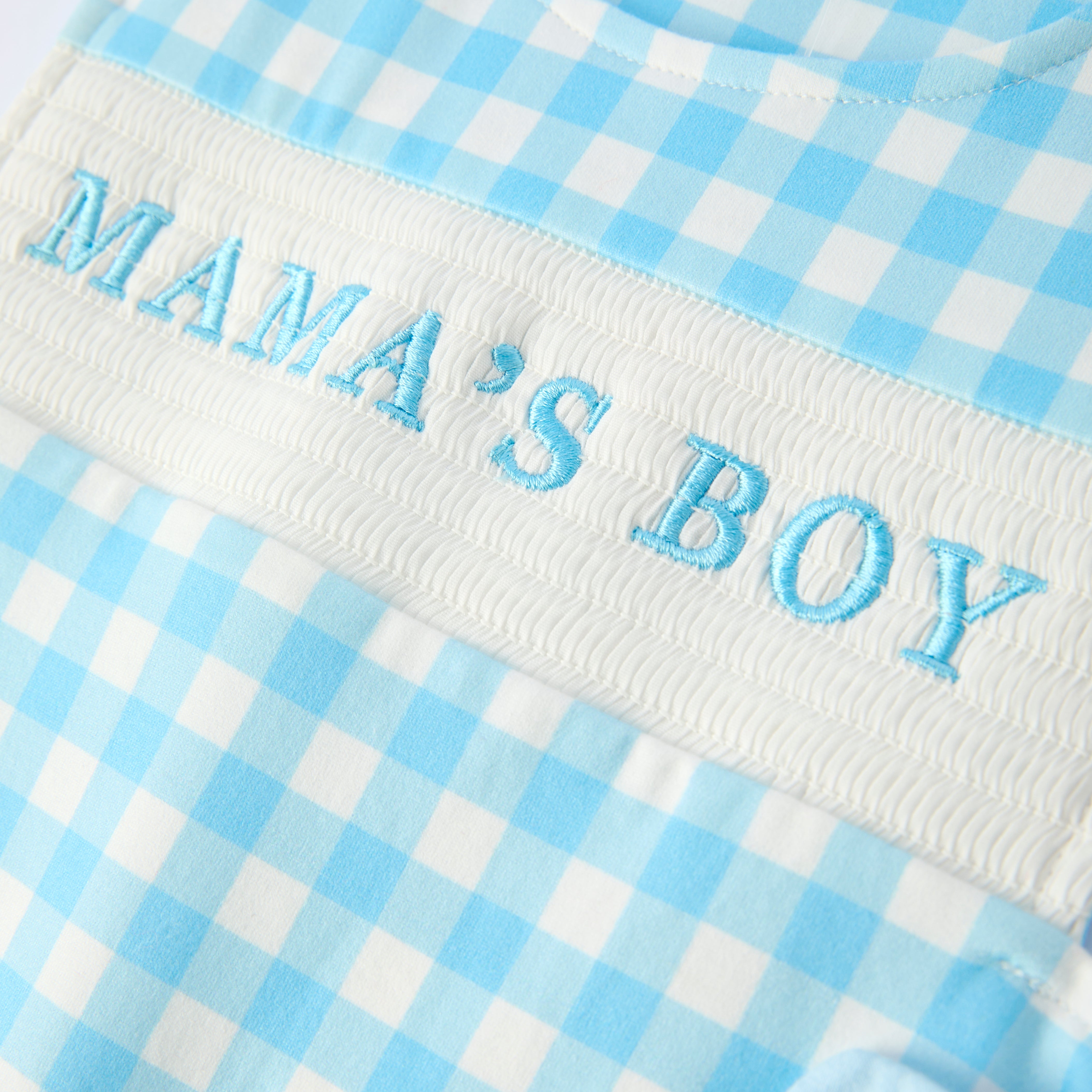 （In Stock）Siblings Mother's Day Embroidery Smocked Dress,Set&Romper