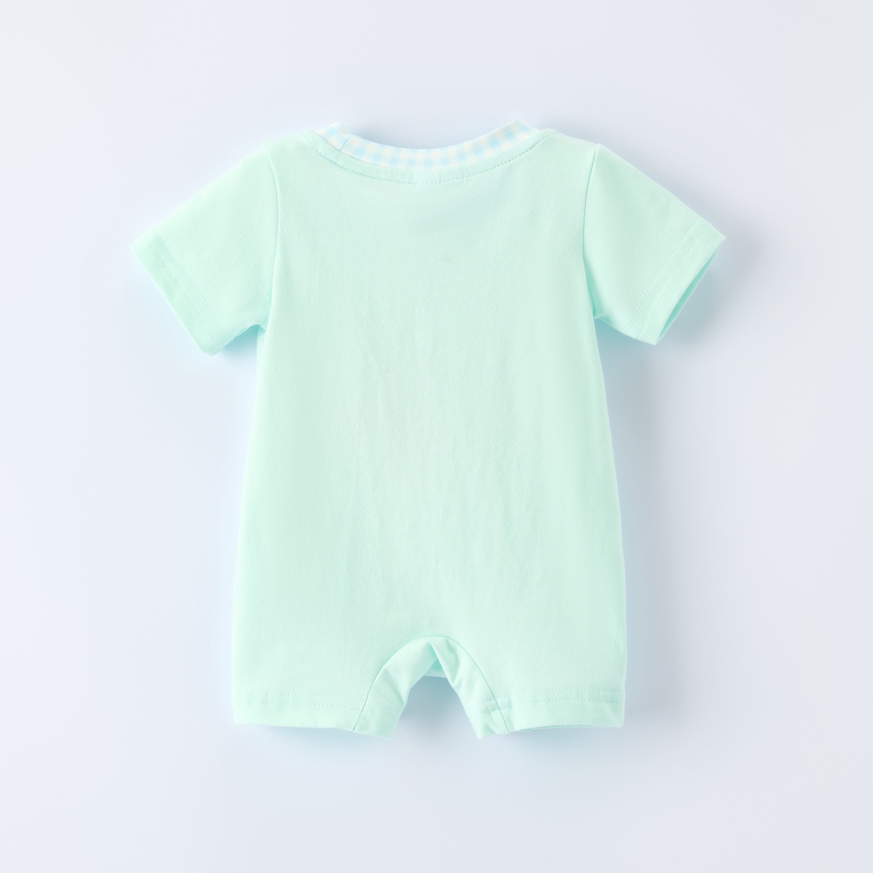 （In Stock）Toddler Boys Easter Applique Cotton Romper