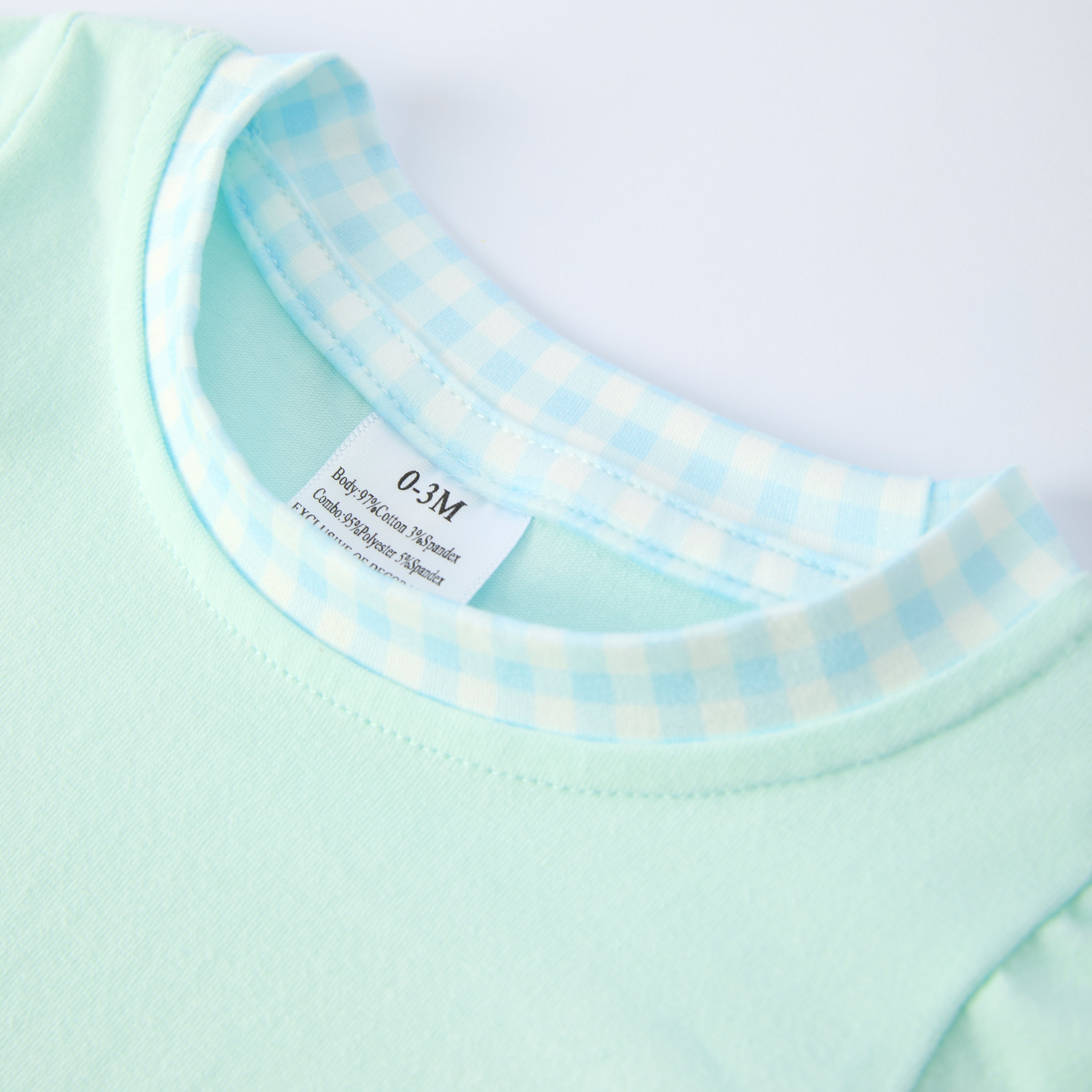 （In Stock）Toddler Boys Easter Applique Cotton Romper