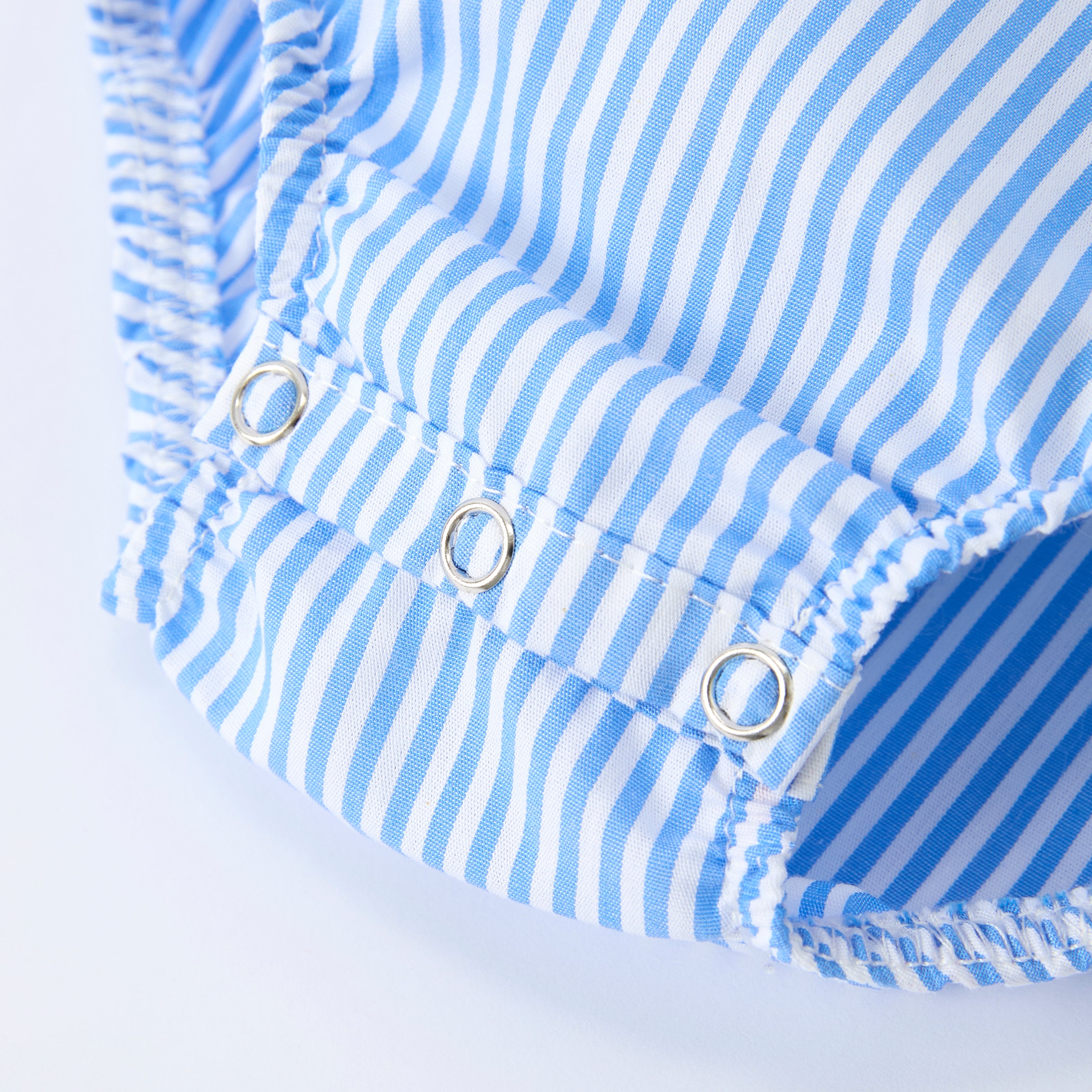 （In Stock）Siblings Spring&Summer Baseball Applique Cotton Dress&Romper