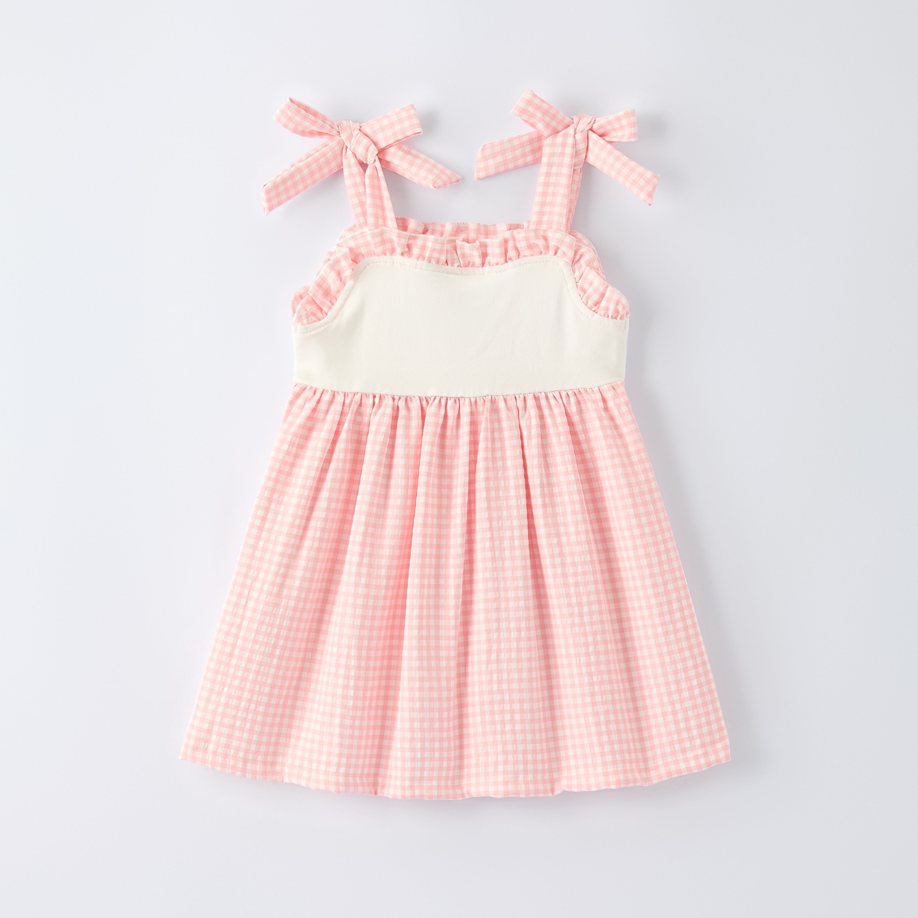 （In Stock）Girls Spring&Summer Floral Embroidery Dress,Set&Romper