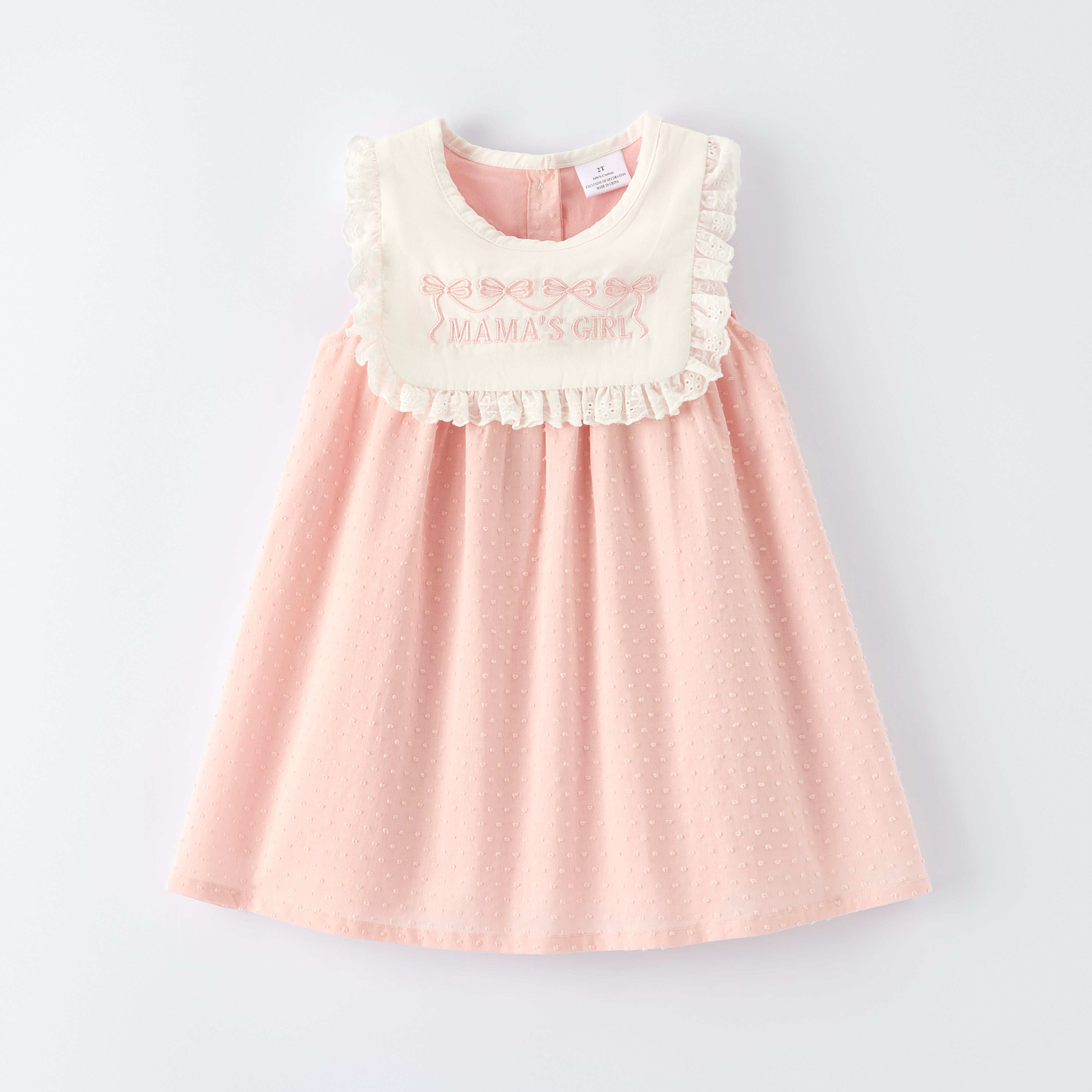 （Pre Order）Sisters MAMA'S GIRL Embroidery Dress&Romper