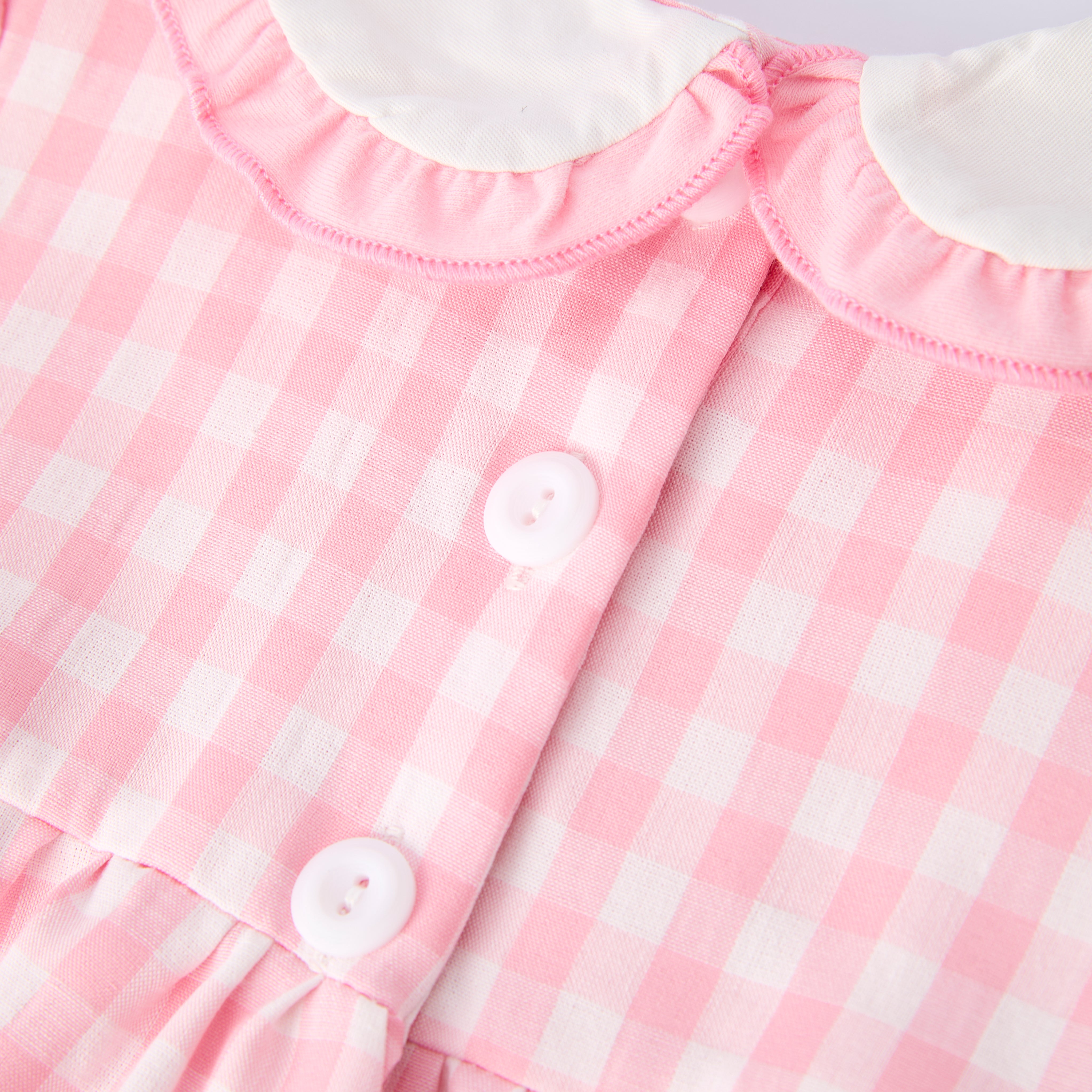 （In Stock）Sisters Spring&Summer Bow Embroidery Dress&Romper
