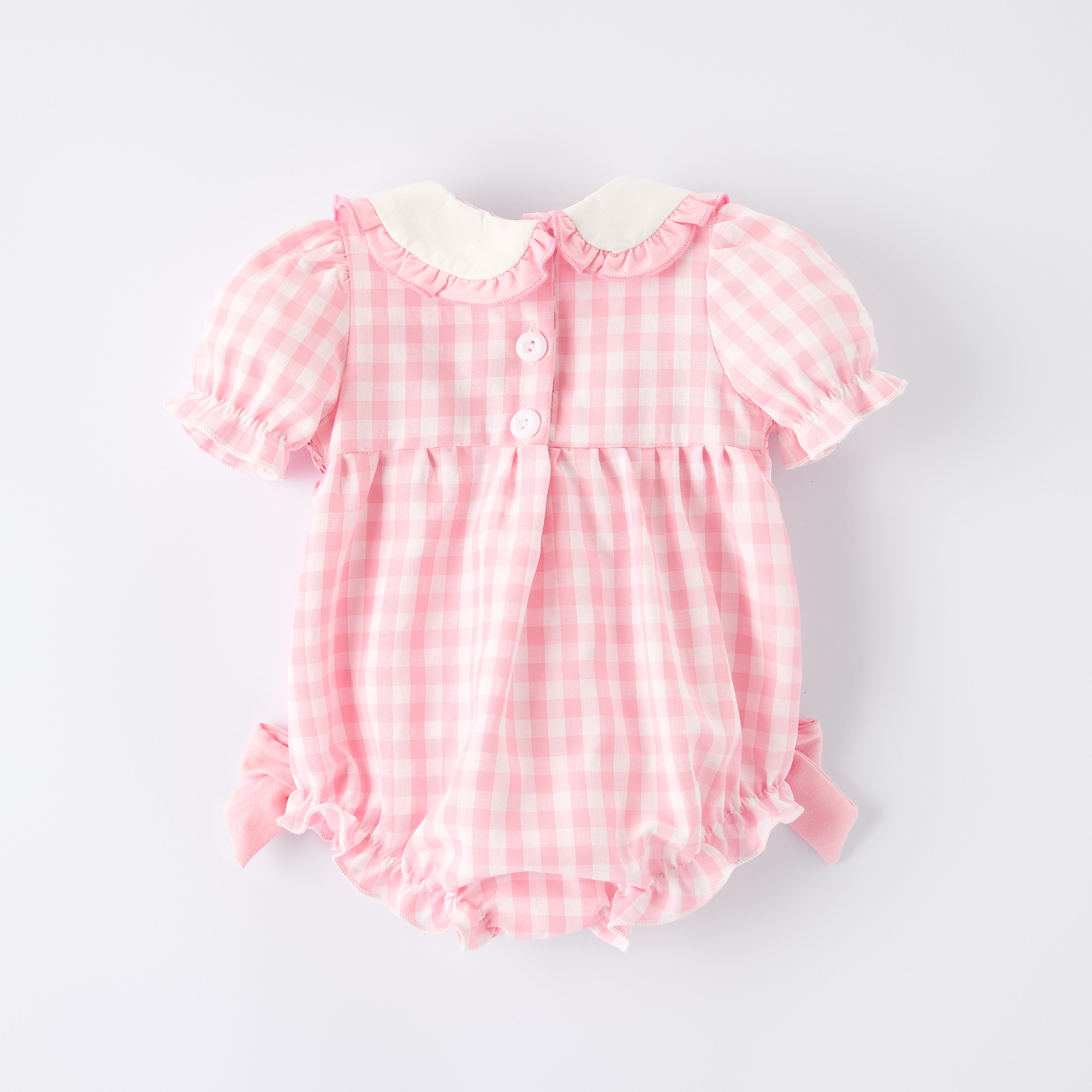 （In Stock）Sisters Spring&Summer Bow Embroidery Dress&Romper