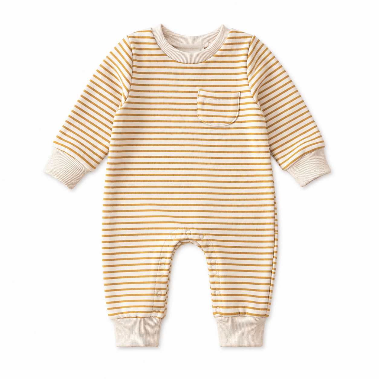 （Pre Order 2 Weeks）Toddler Girls Fall Stripe Romper