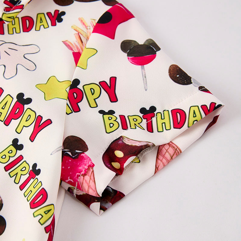 （In Stock）Boys Spring and Summer Cartoon Print Shirt