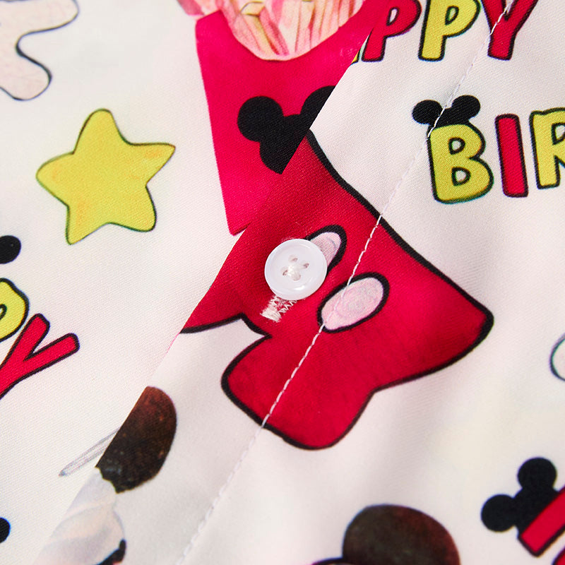 （In Stock）Boys Spring and Summer Cartoon Print Shirt