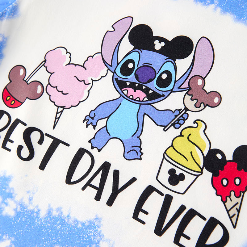 （In Stock）Boys Spring and Summer Cartoon Best Day Ever Print Top