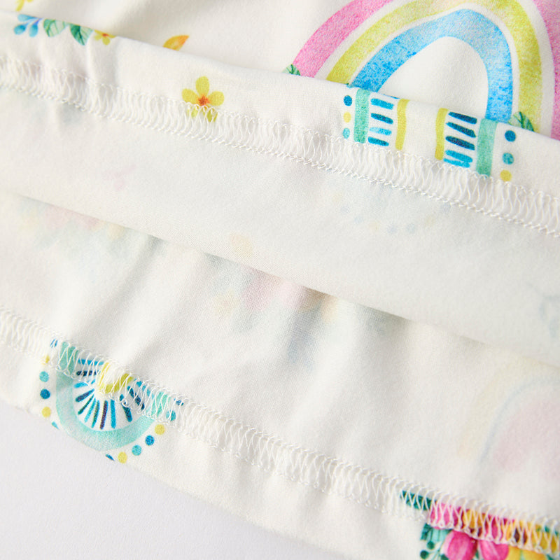 （In Stock）Girls Spring and Summer Dream Print Dress