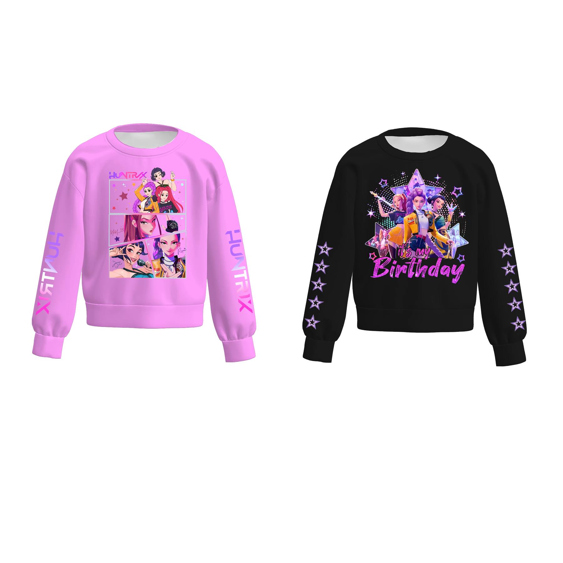 （Pre Order）Girls Spring&Summer Movie Character Print Sweatshirt