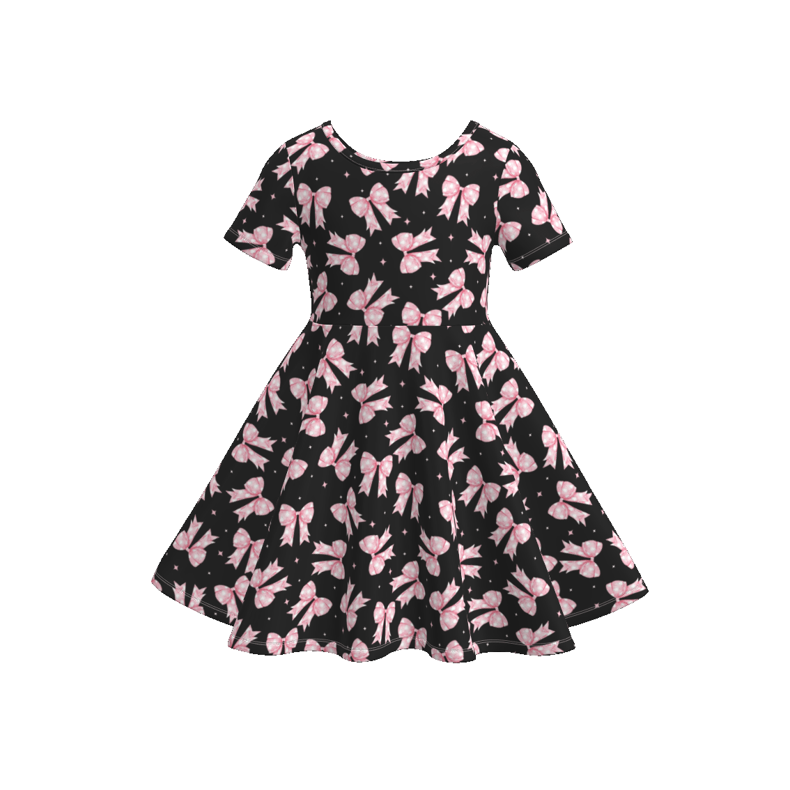 （Pre Order）Girls Halloween Cartoon Print Dress