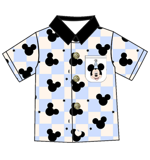 (Pre Order) Summer Birthday Mickey Sibling Ensemble Collection