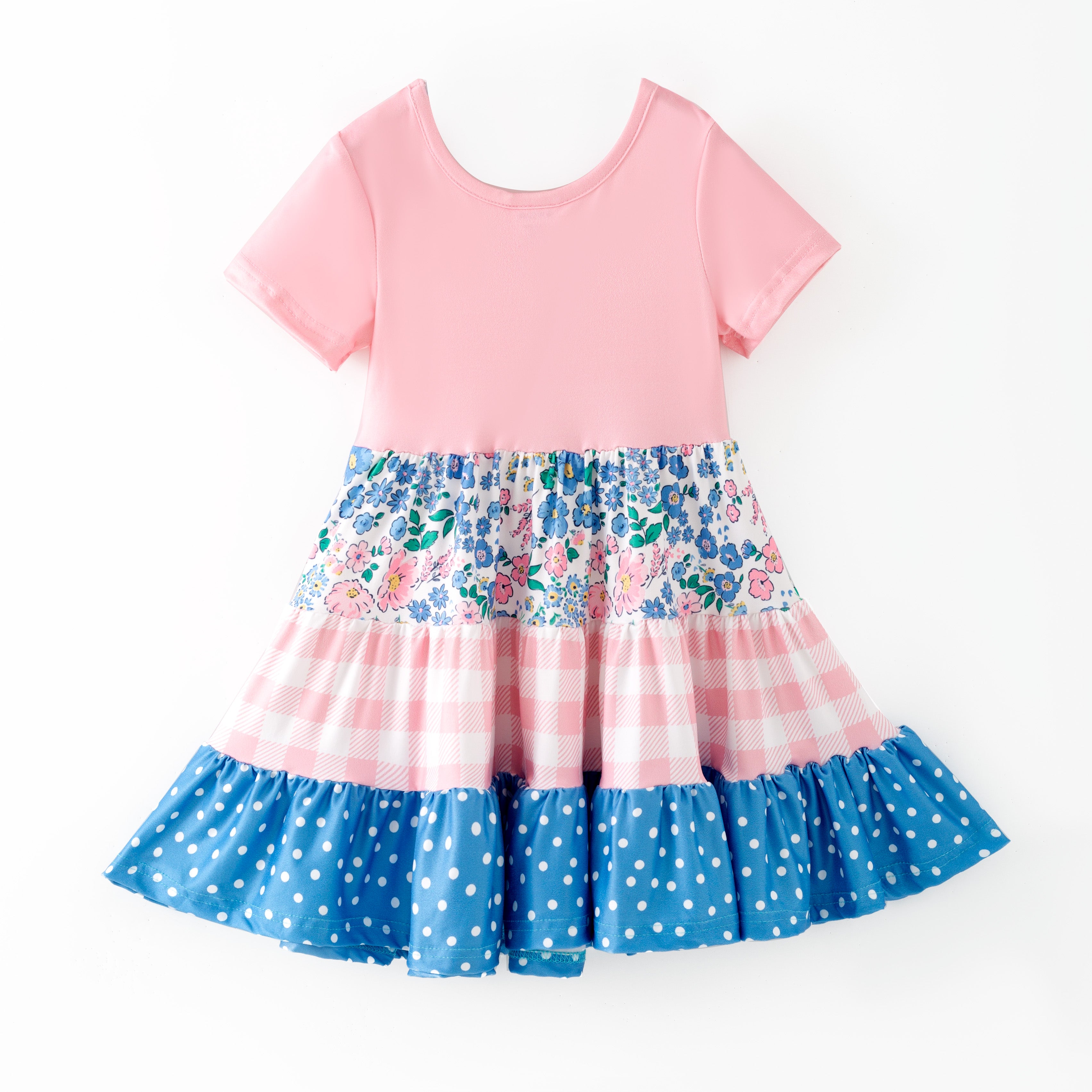 （Pre Order,Prepack Zone）Girls Floral Print Dress&Set（Mix Size）