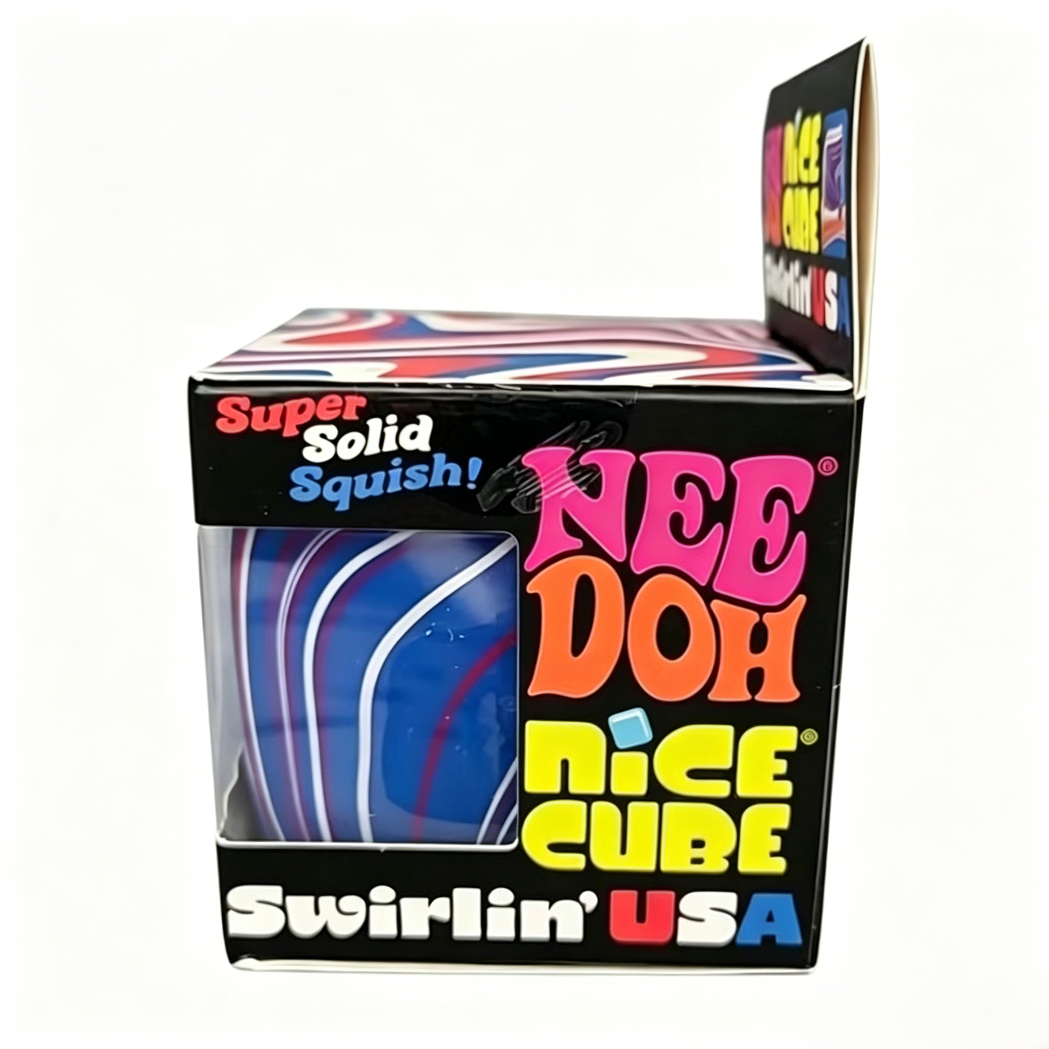 （Pre Order）Squishy Squeeze Patriotic Cube Toy