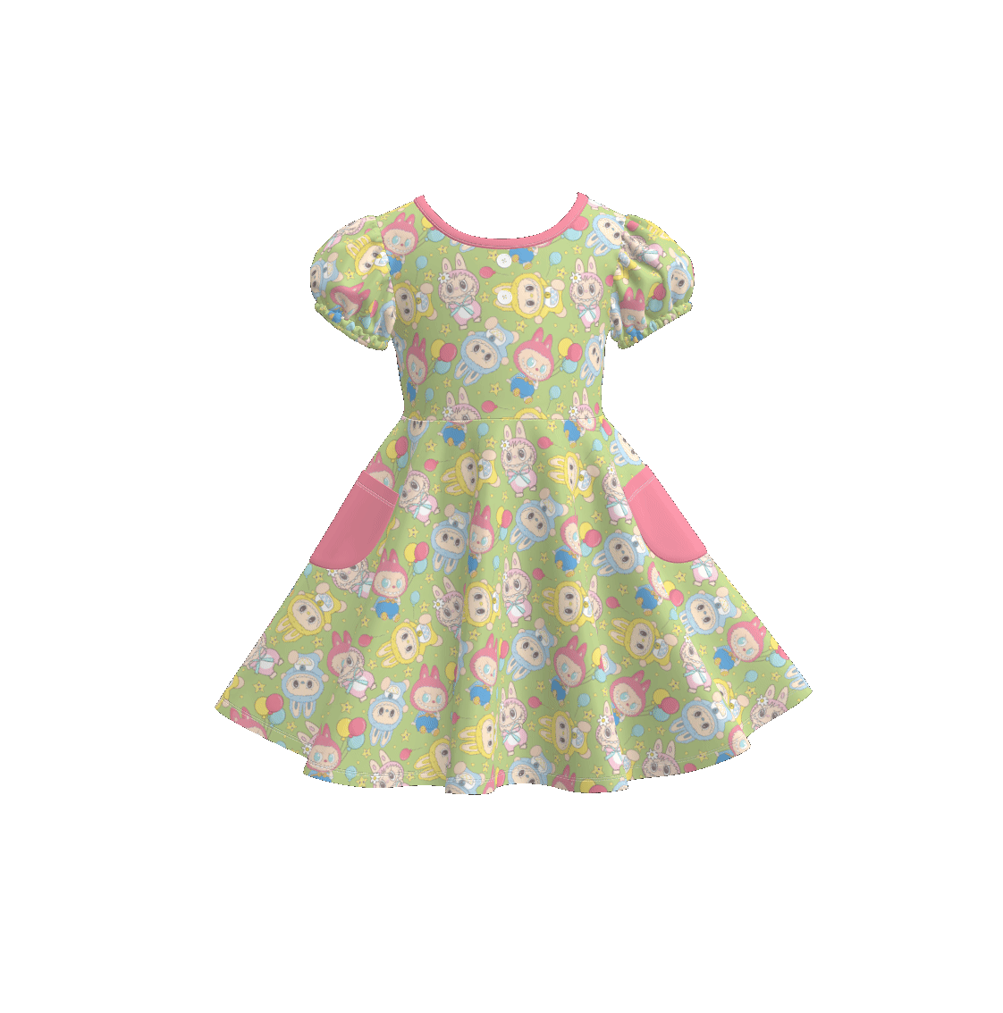 （Pre Order）Family Spring＆Summer Print Dress,Set,Pajamas＆Romper