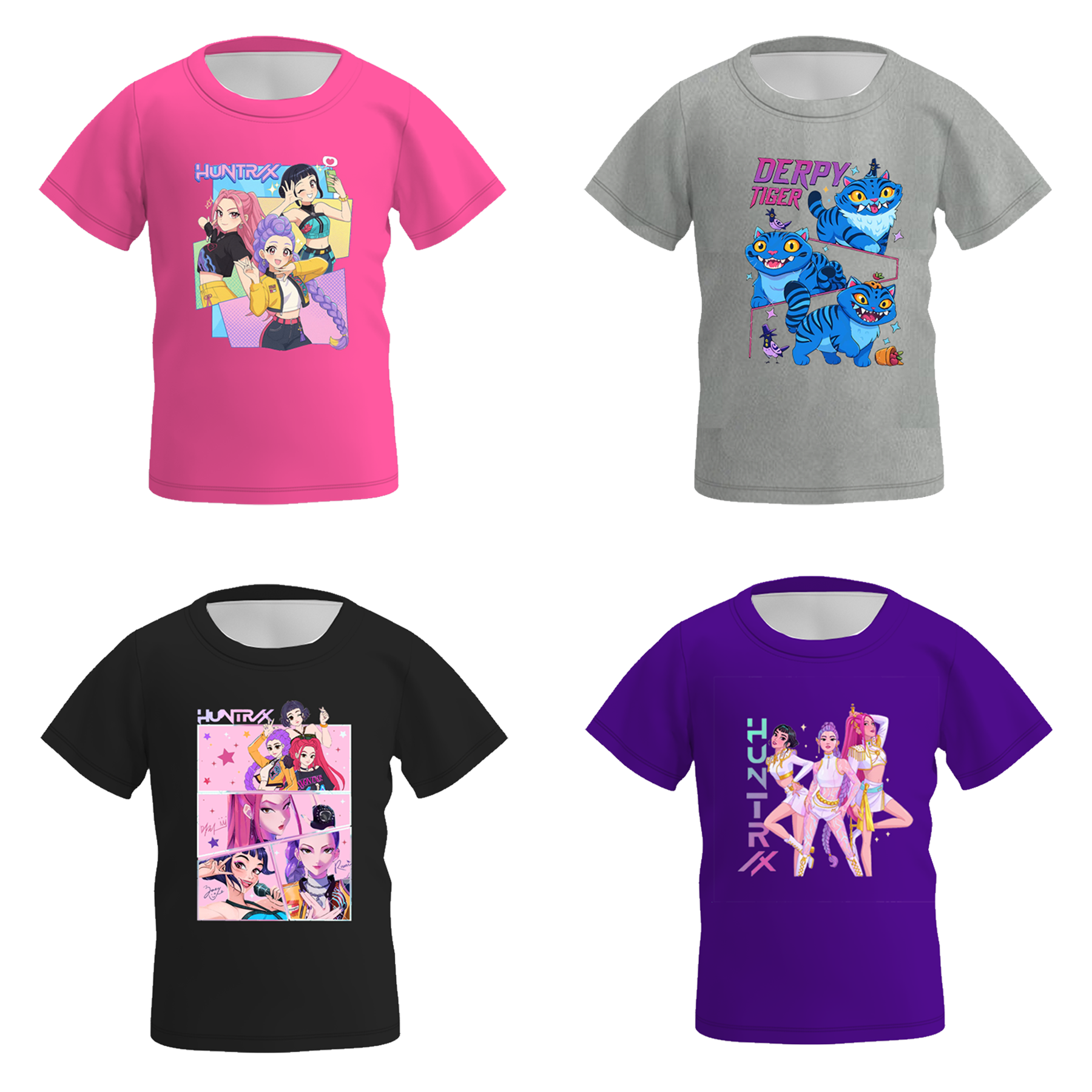 （Pre Order）Girls Movie Character Print Top