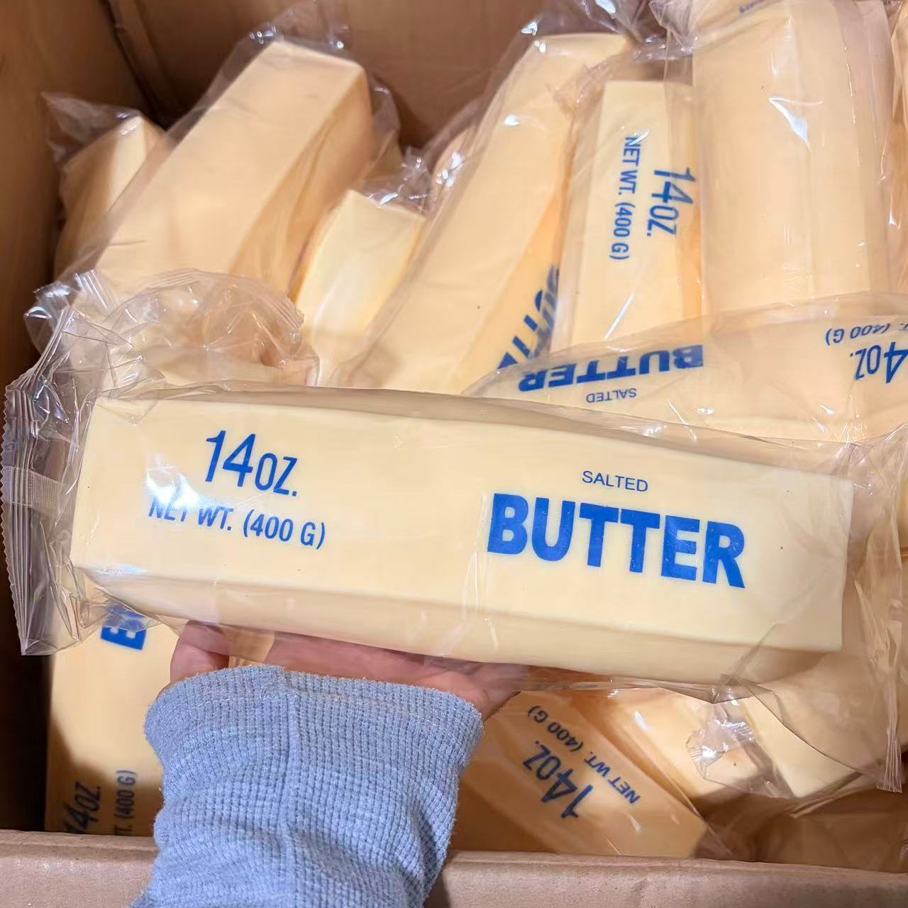 （Pre Order）Squishy Squeeze Jumbo Butter Stick Toy