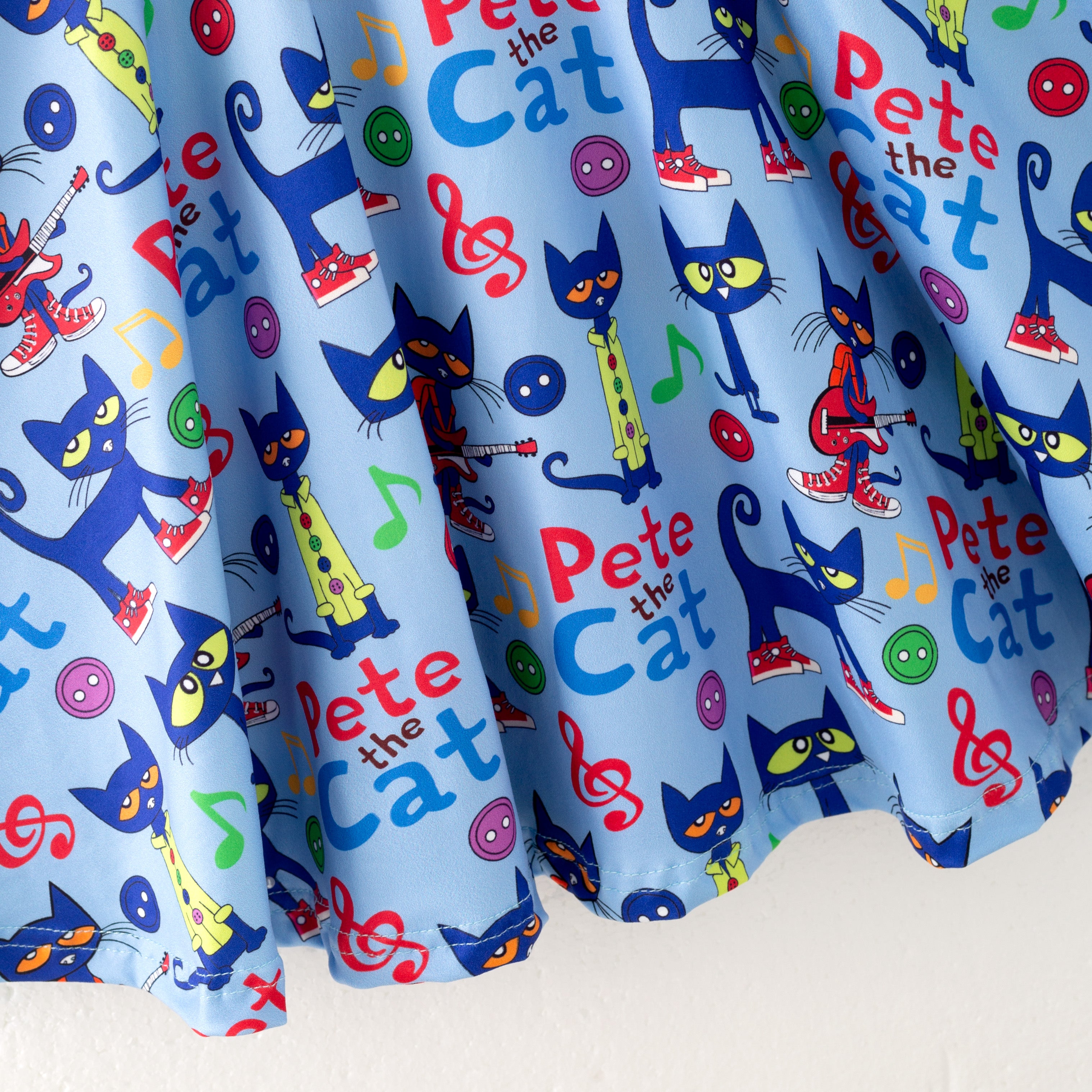 （Pre Order）Girls Fall Cartoon Print Dress