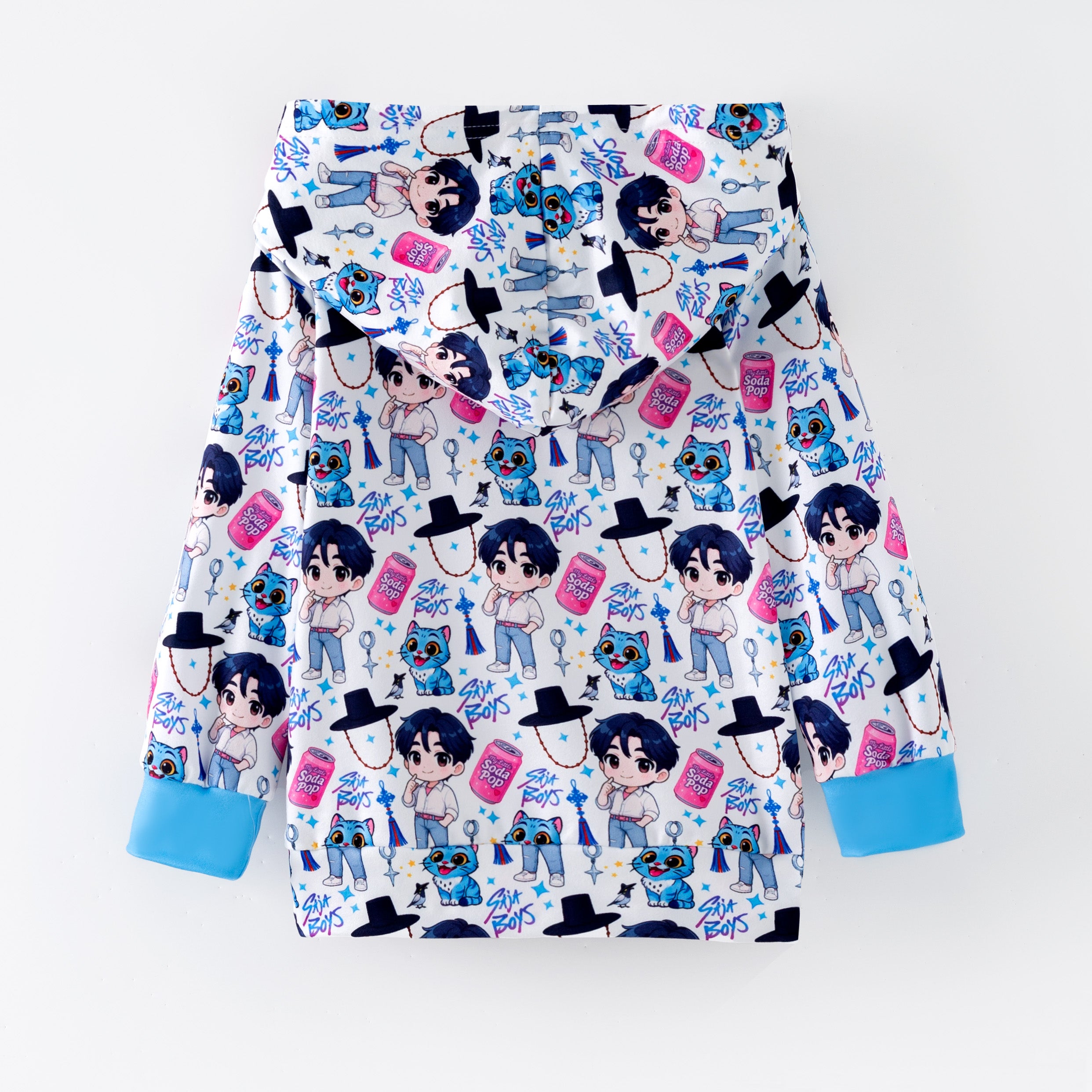 （Pre Order,Prepack Zone）Boys Movie Character Print Hoodie（Mix Size）