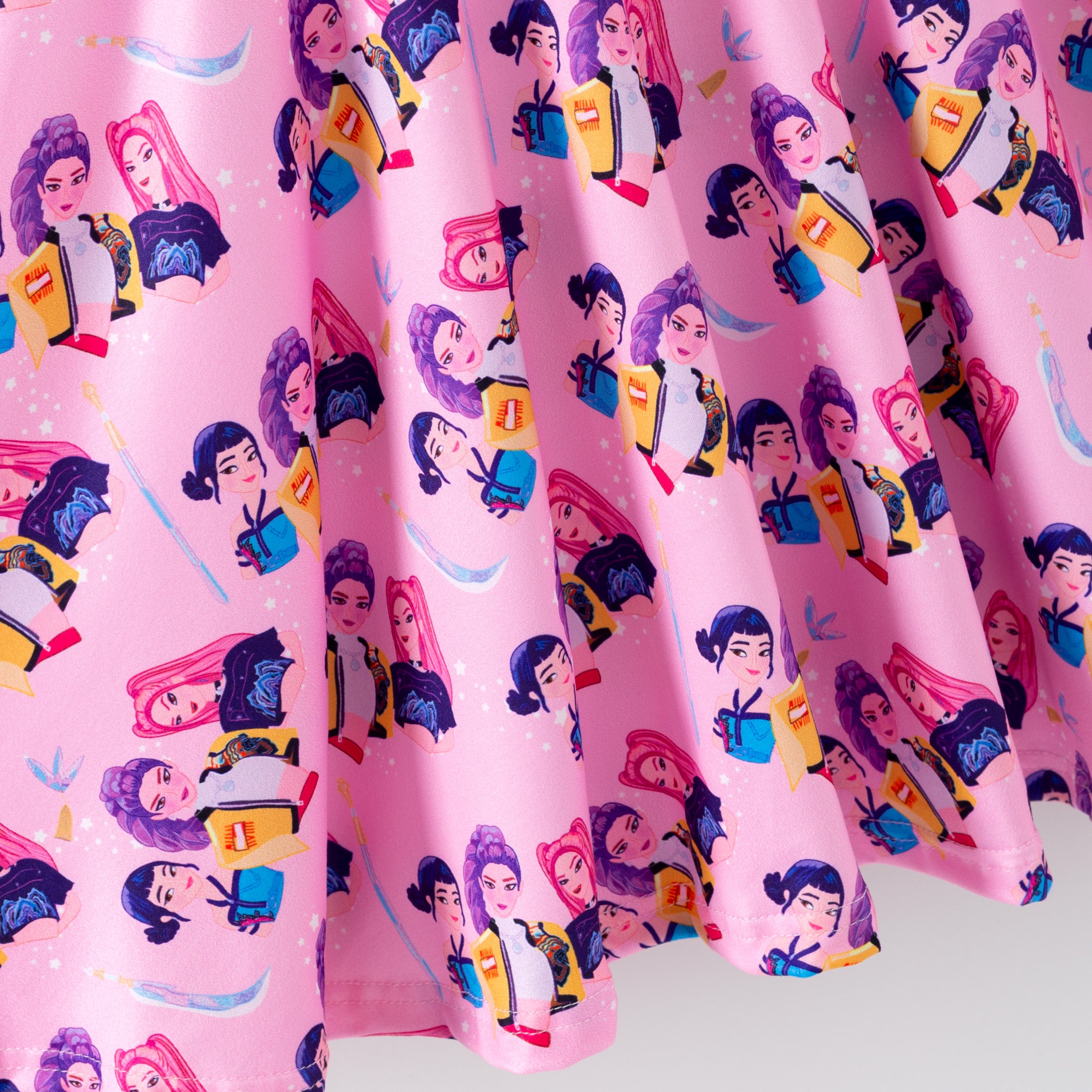 （Pre Order,Prepack Zone）Girls Movie Character Print Dress（Mix Size）