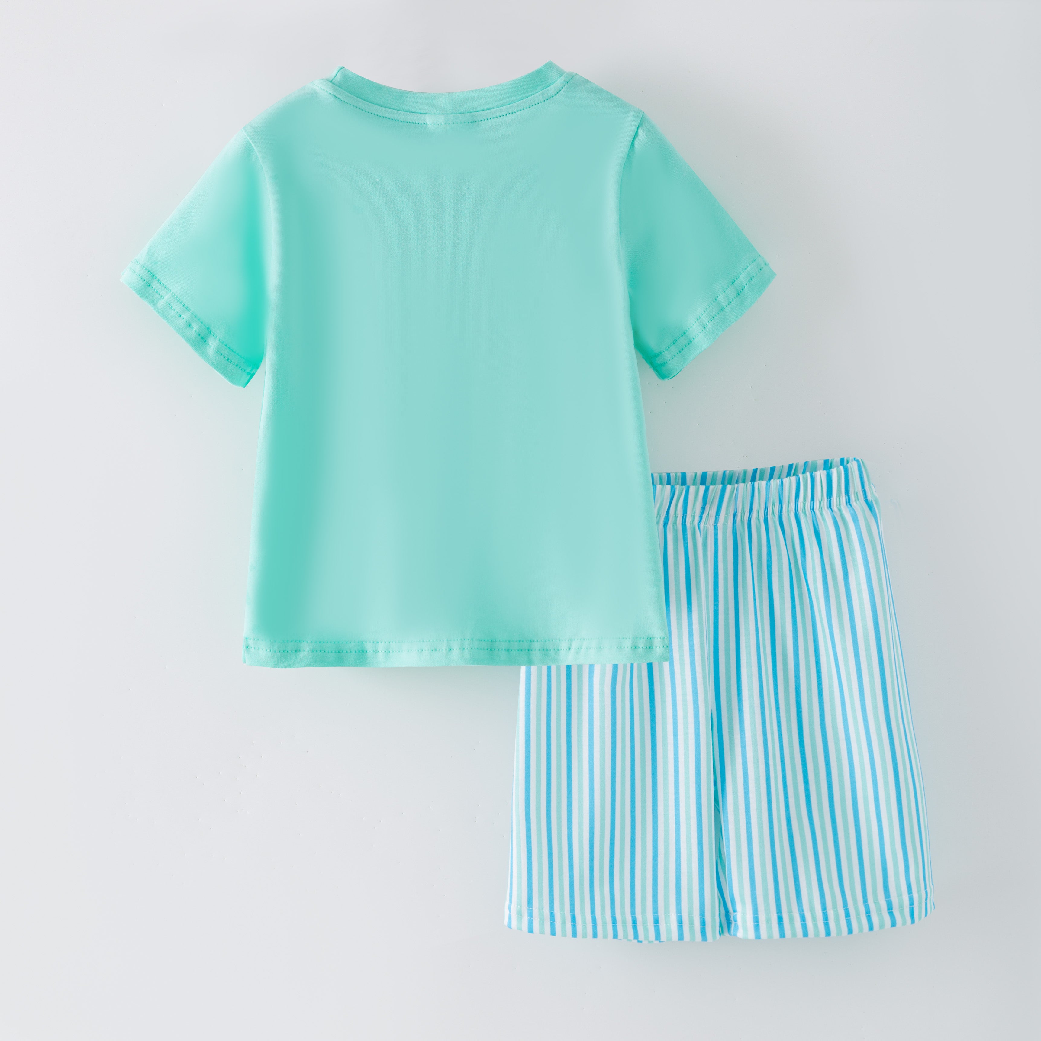 （In Stock）Siblings Easter Bunny Embroidery Dress,Set&Romper