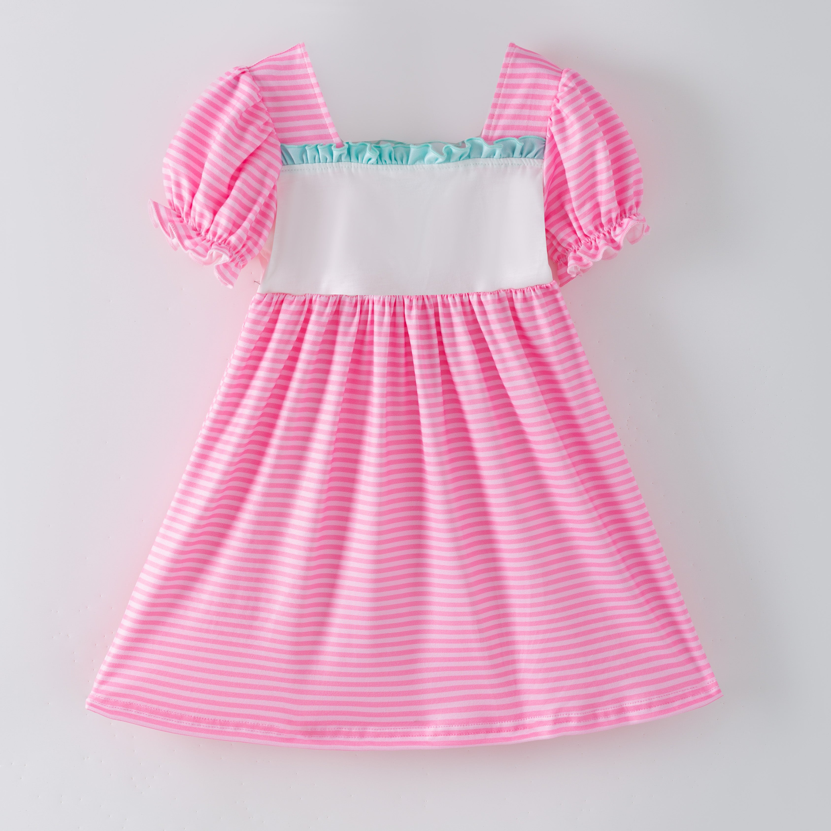 （Pre Order,Prepack Zone）Girls Princess Embroidery Dress（Mix Size）