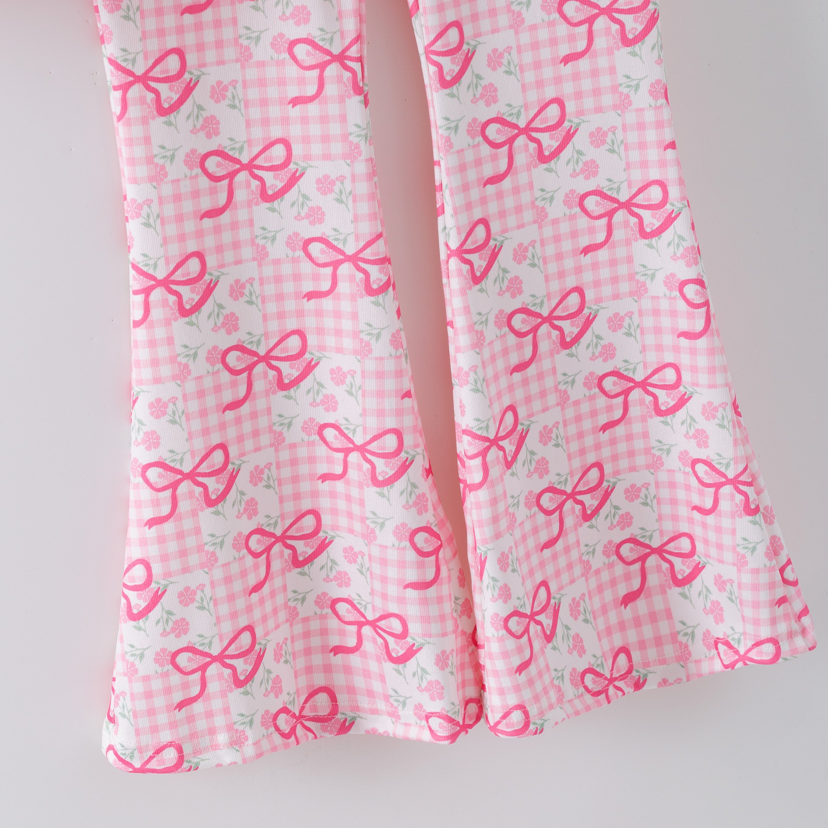 （Pre Order,Prepack Zone）Girls Valentine's Day Cartoon Print Set（Mix Size）