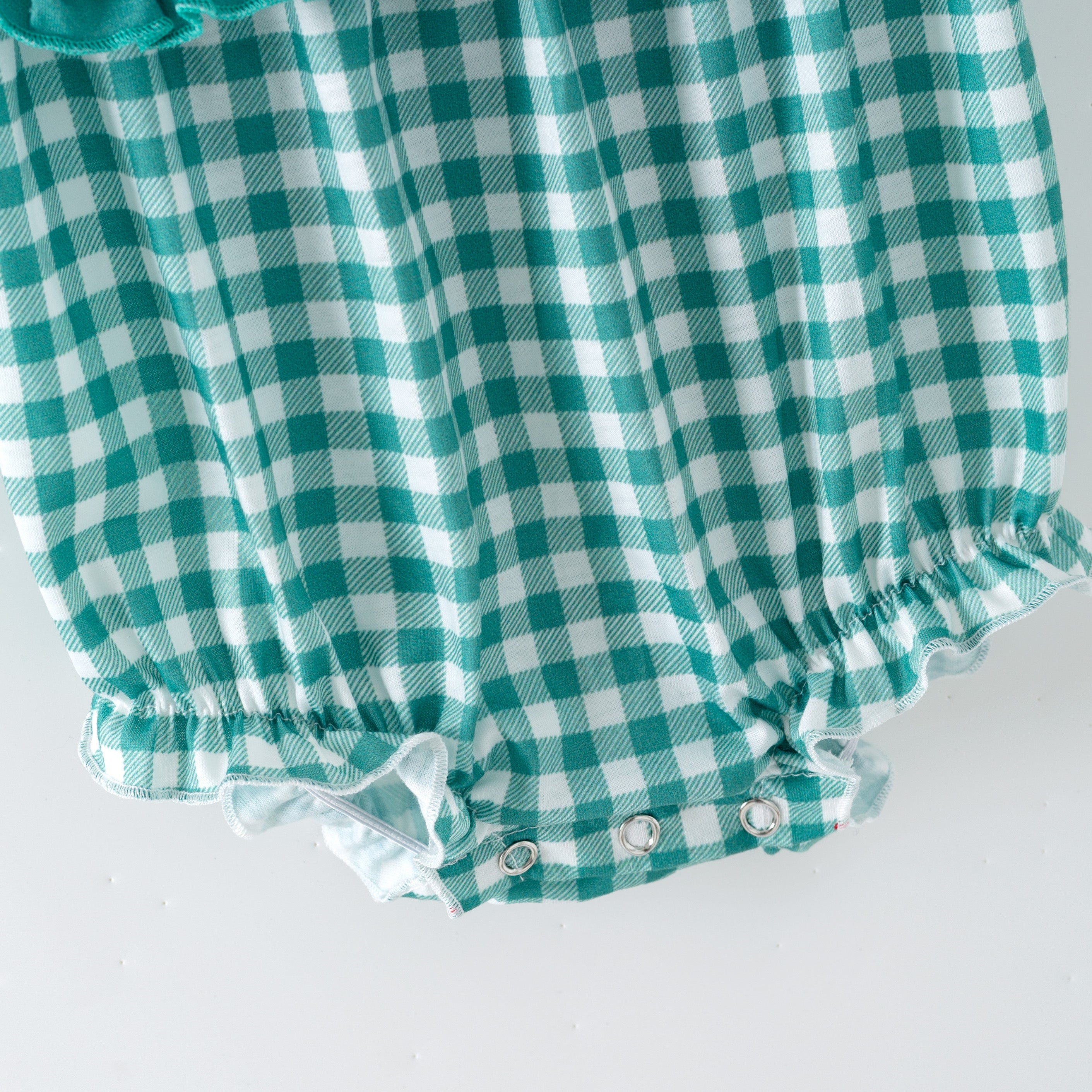 （Pre Order,Prepack Zone）Toddler Girls Duck Embroidery Romper