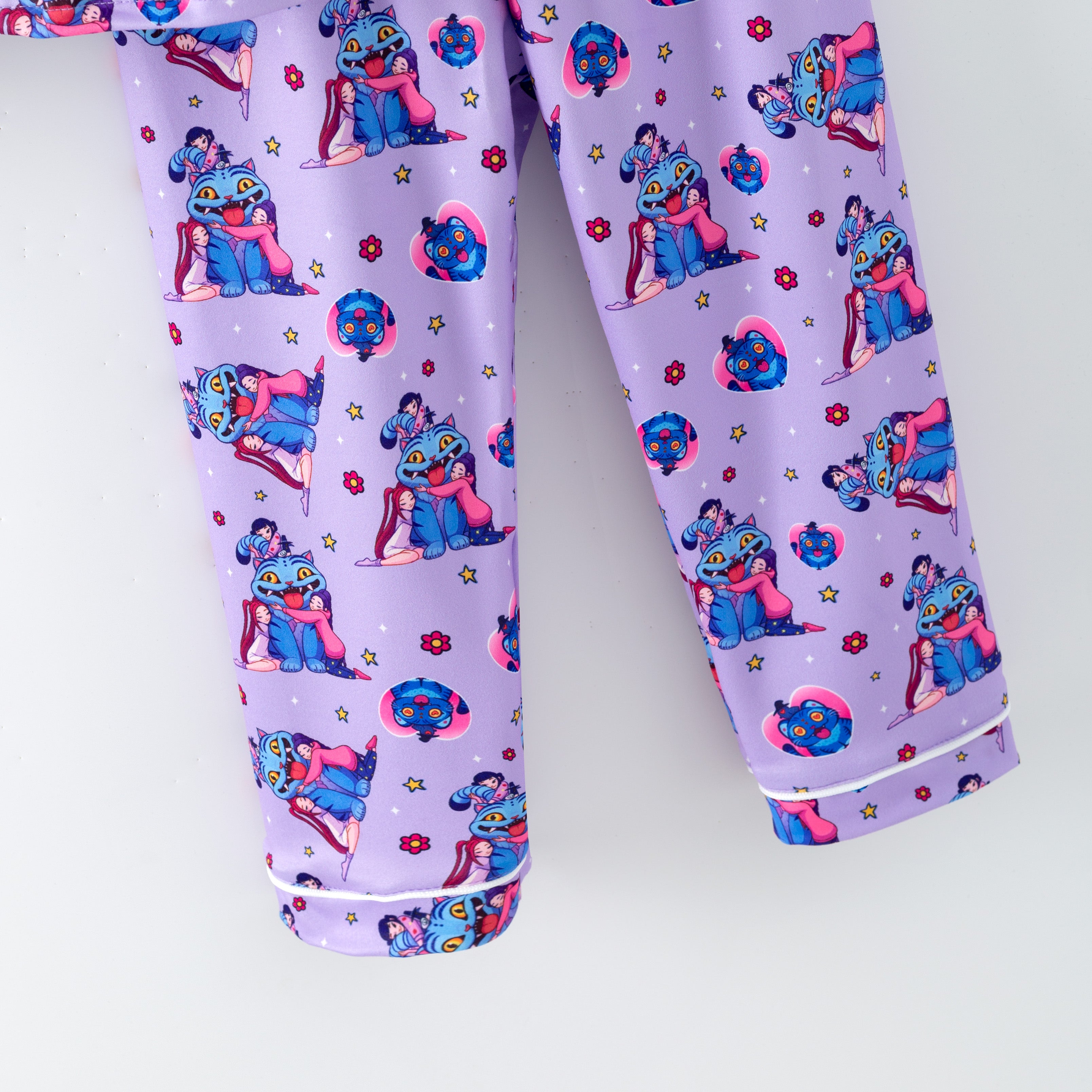 （Pre Order,Prepack Zone）Girls Movie Character Print Pajamas（Mix Size）