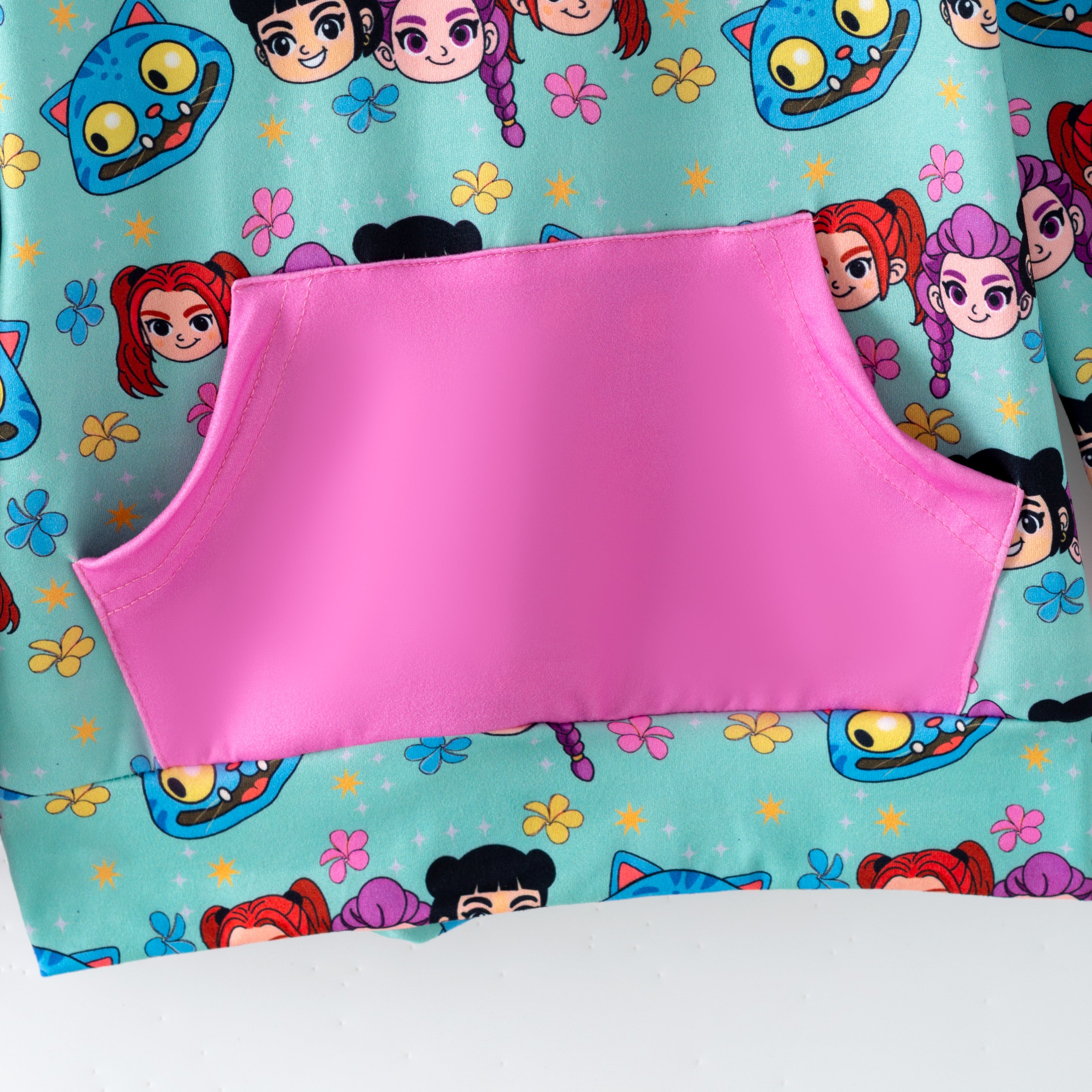 （Pre Order,Prepack Zone）Girls Movie Character Print Hoodie（Mix Size）