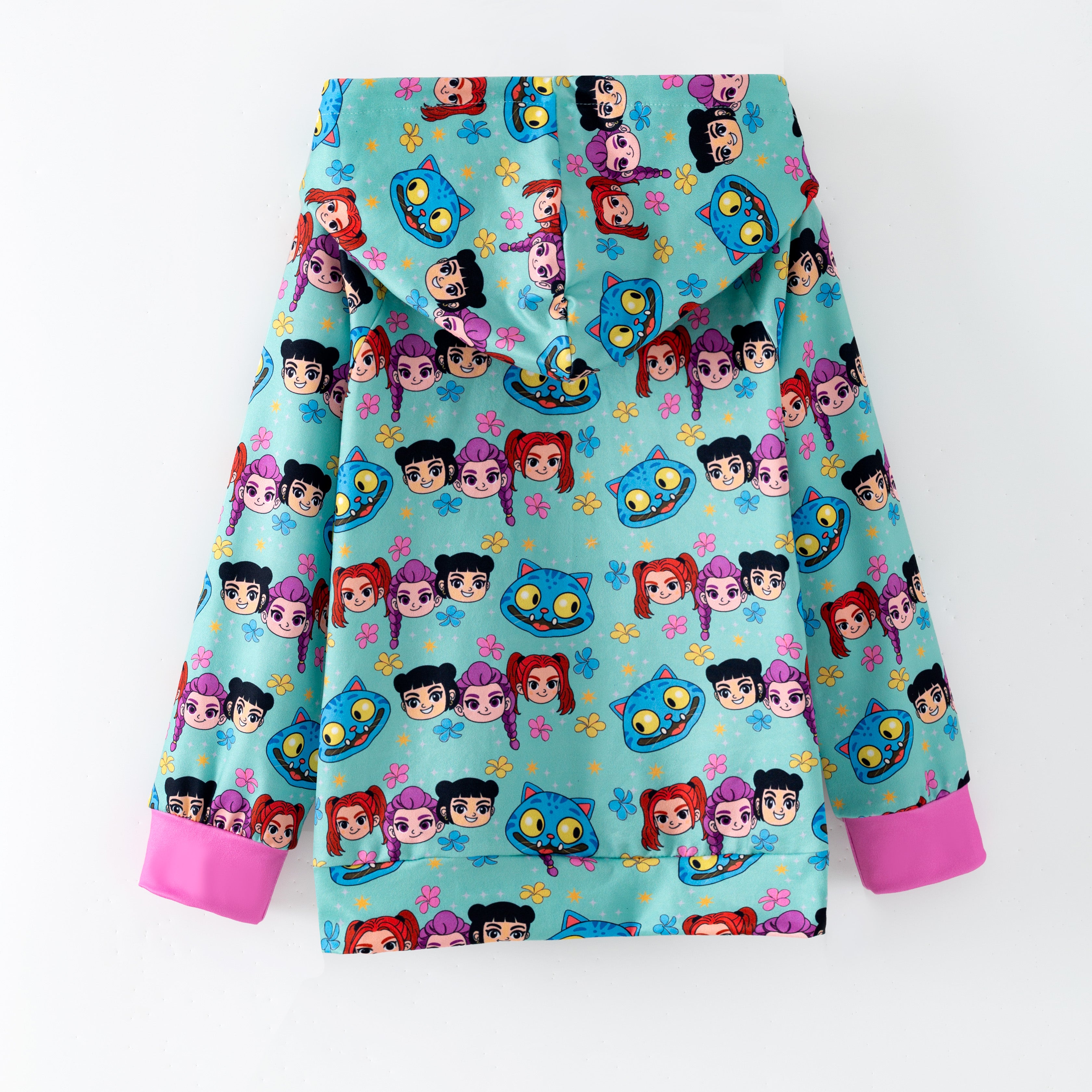 （Pre Order,Prepack Zone）Girls Movie Character Print Hoodie（Mix Size）