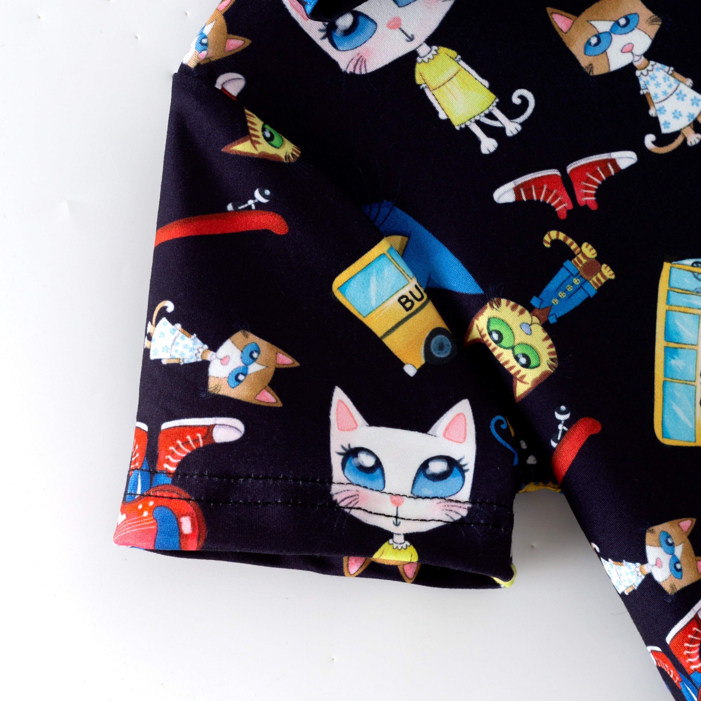 （Pre Order）Boys Fall Cartoon Print Hoddie