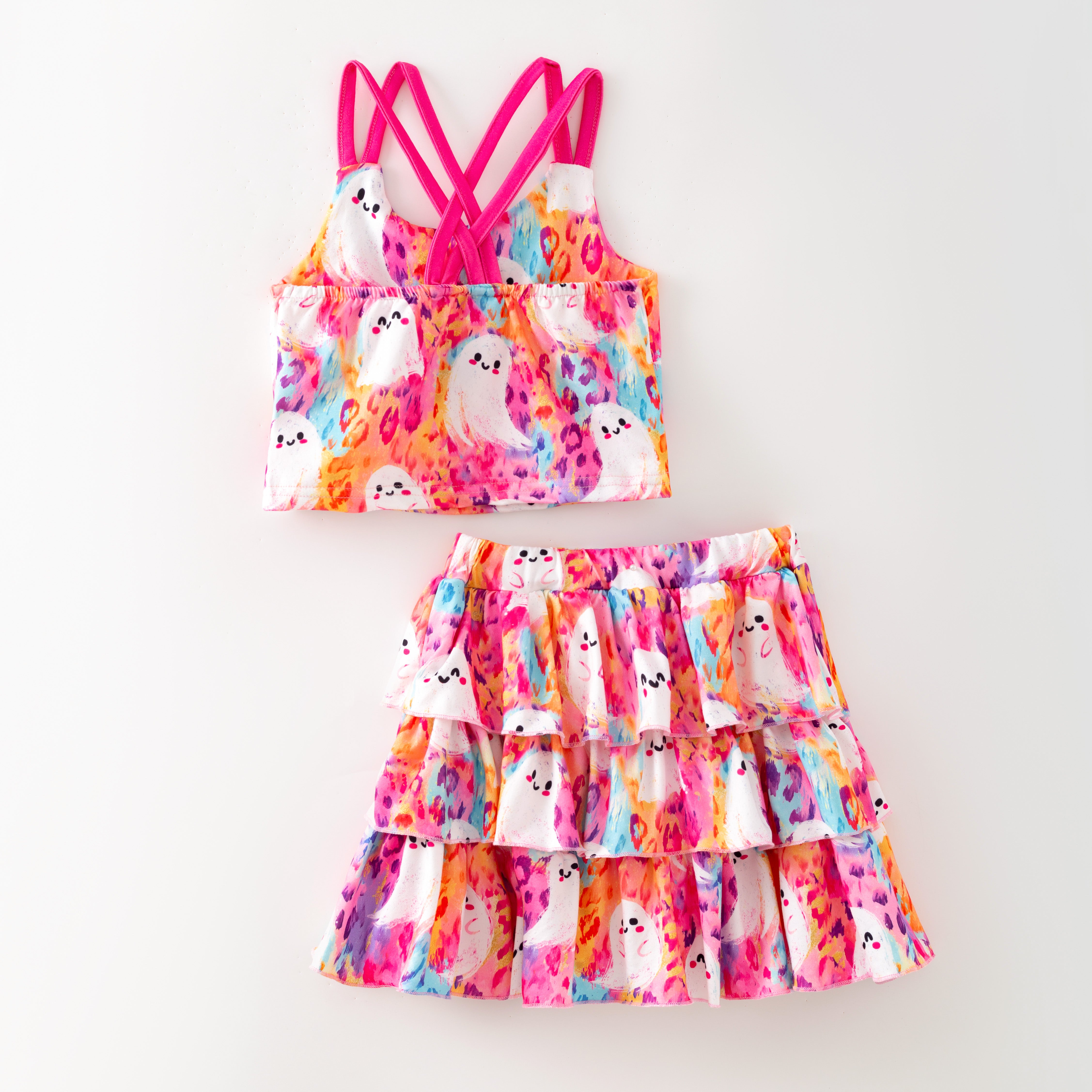 （Pre Order）Girls Halloween Ghost＆Princess Print Set