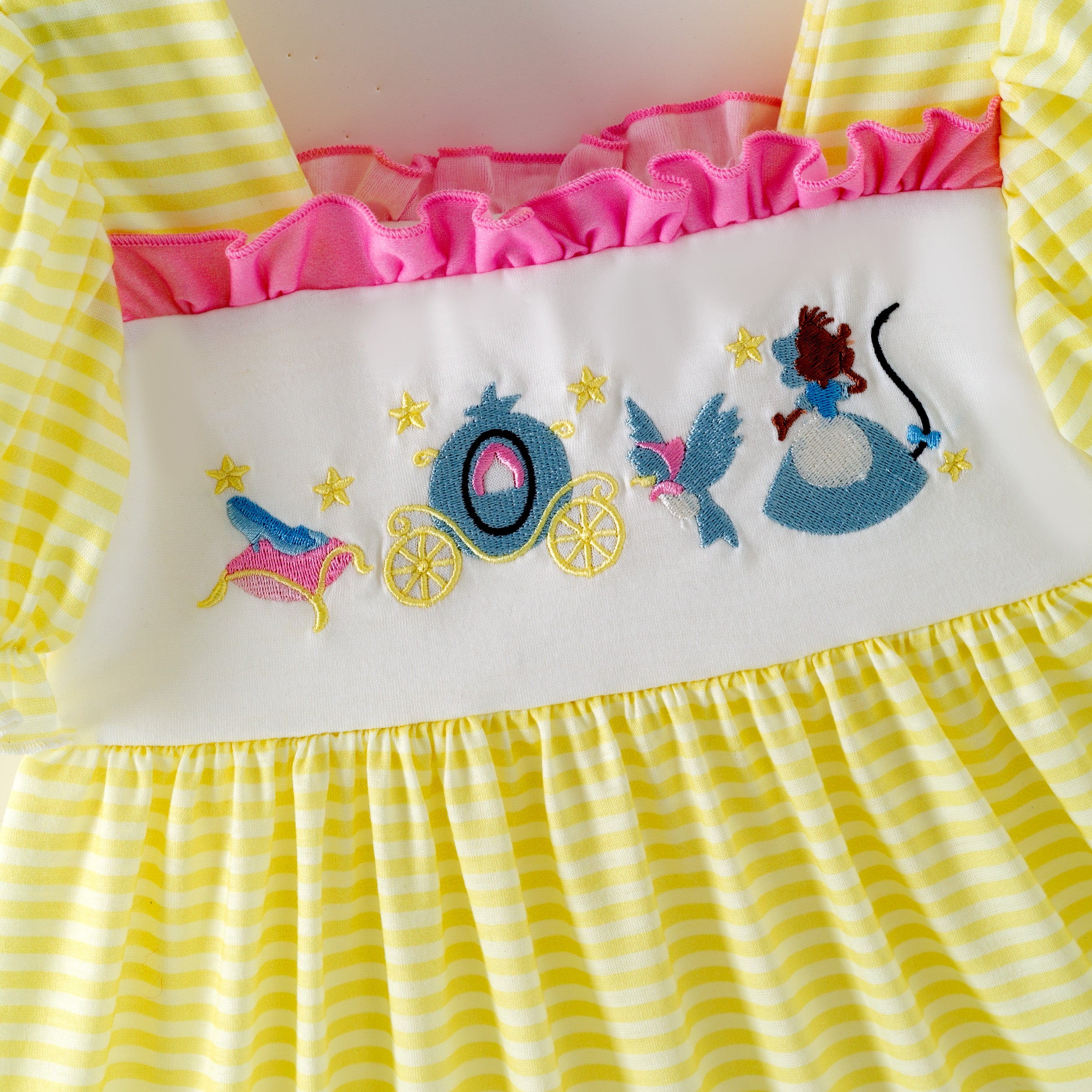 （Pre Order,Prepack Zone）Girls Princess Embroidery Dress（Mix Size）