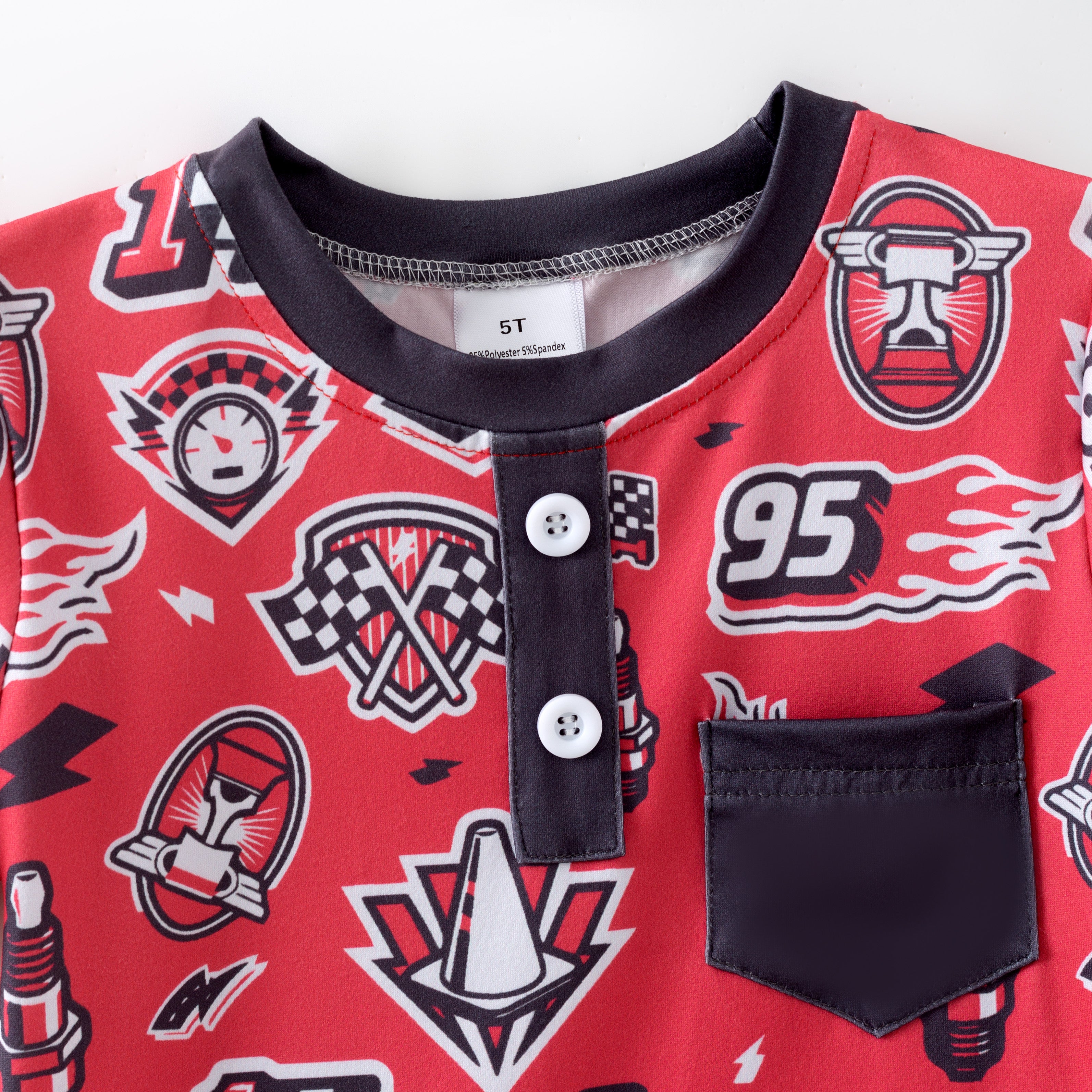（Pre Order）Boys Spring and Summer Cartoon Print Top