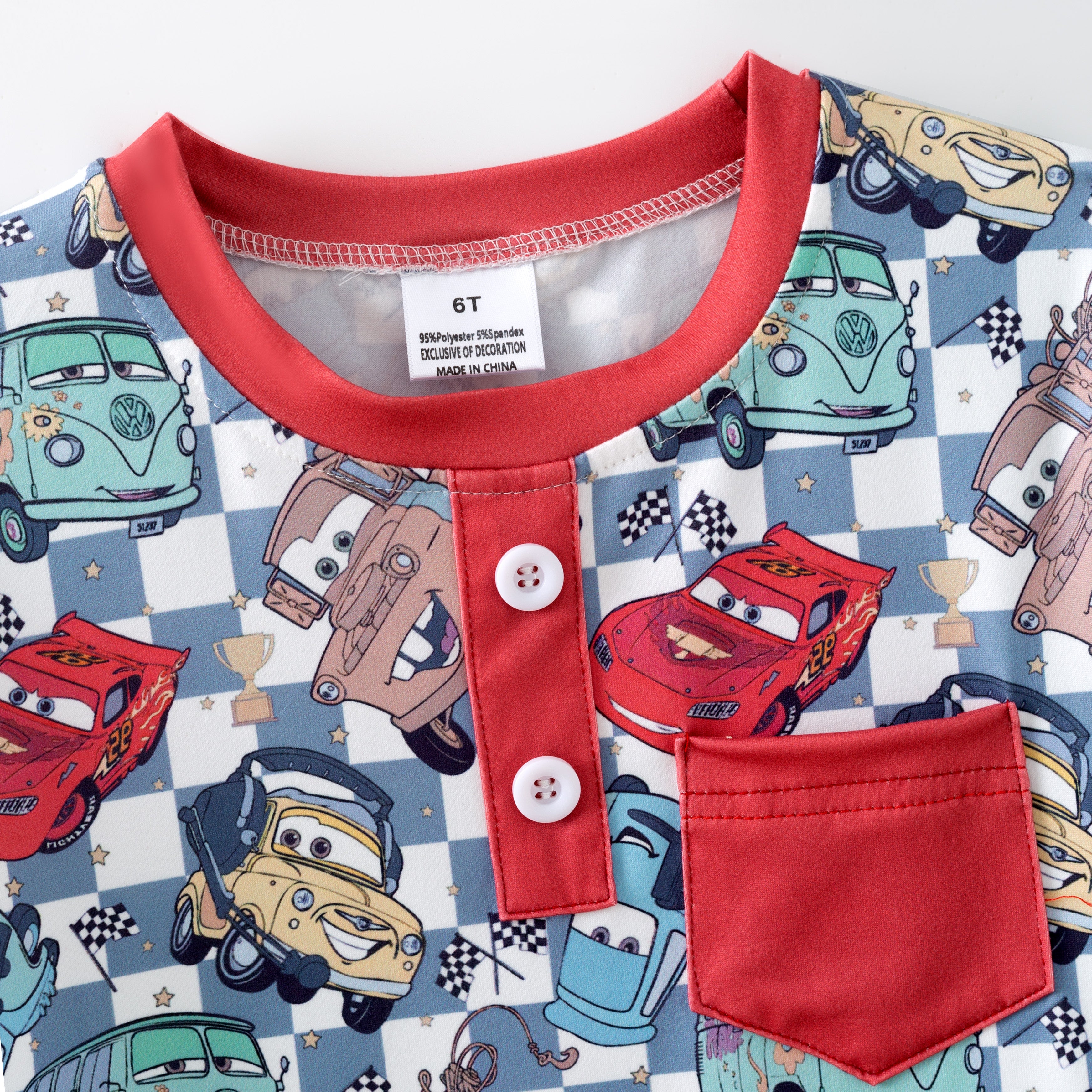 （Pre Order）Boys Spring and Summer Cartoon Print Top