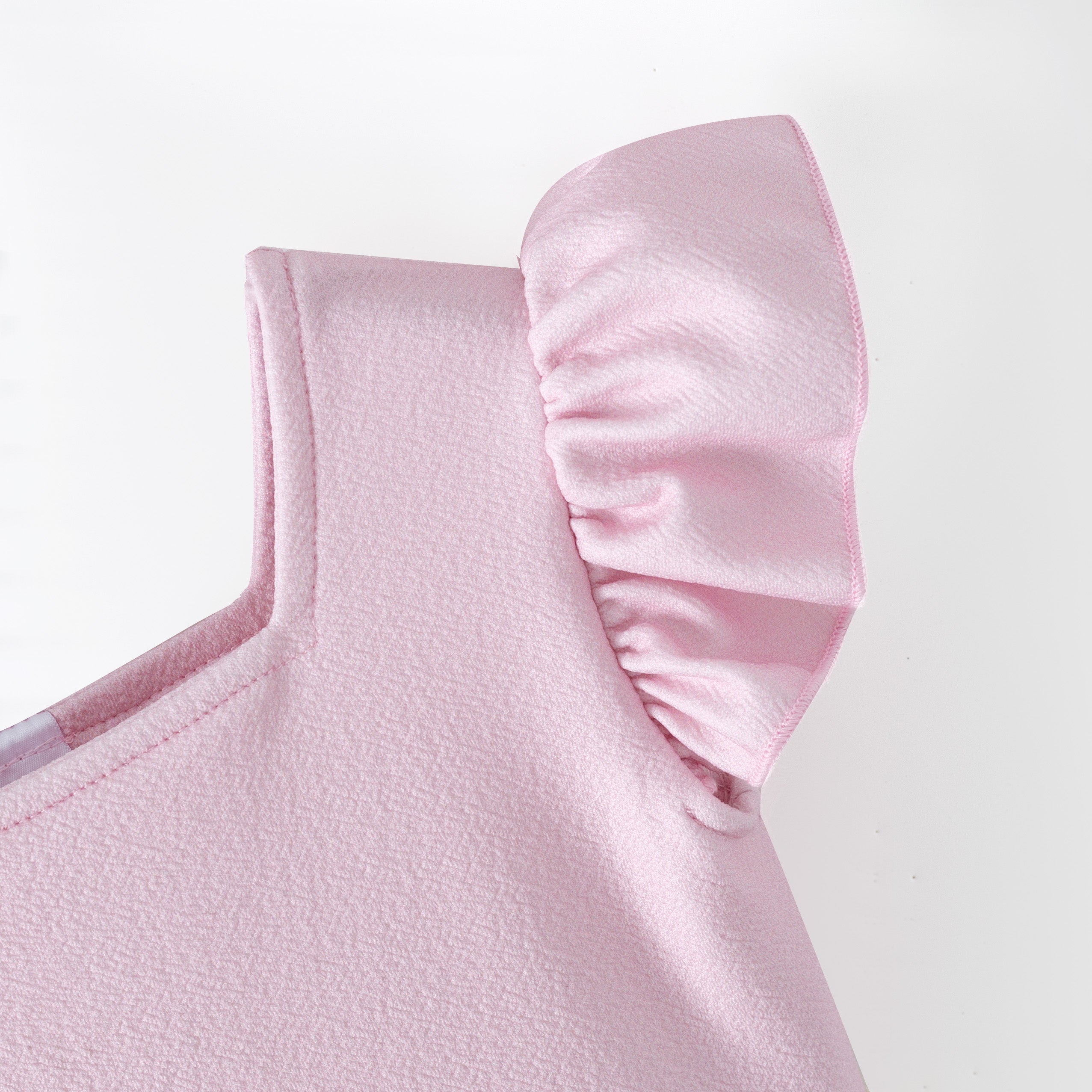 （In Stock）Girls Spring&Summer Color Matching Dress