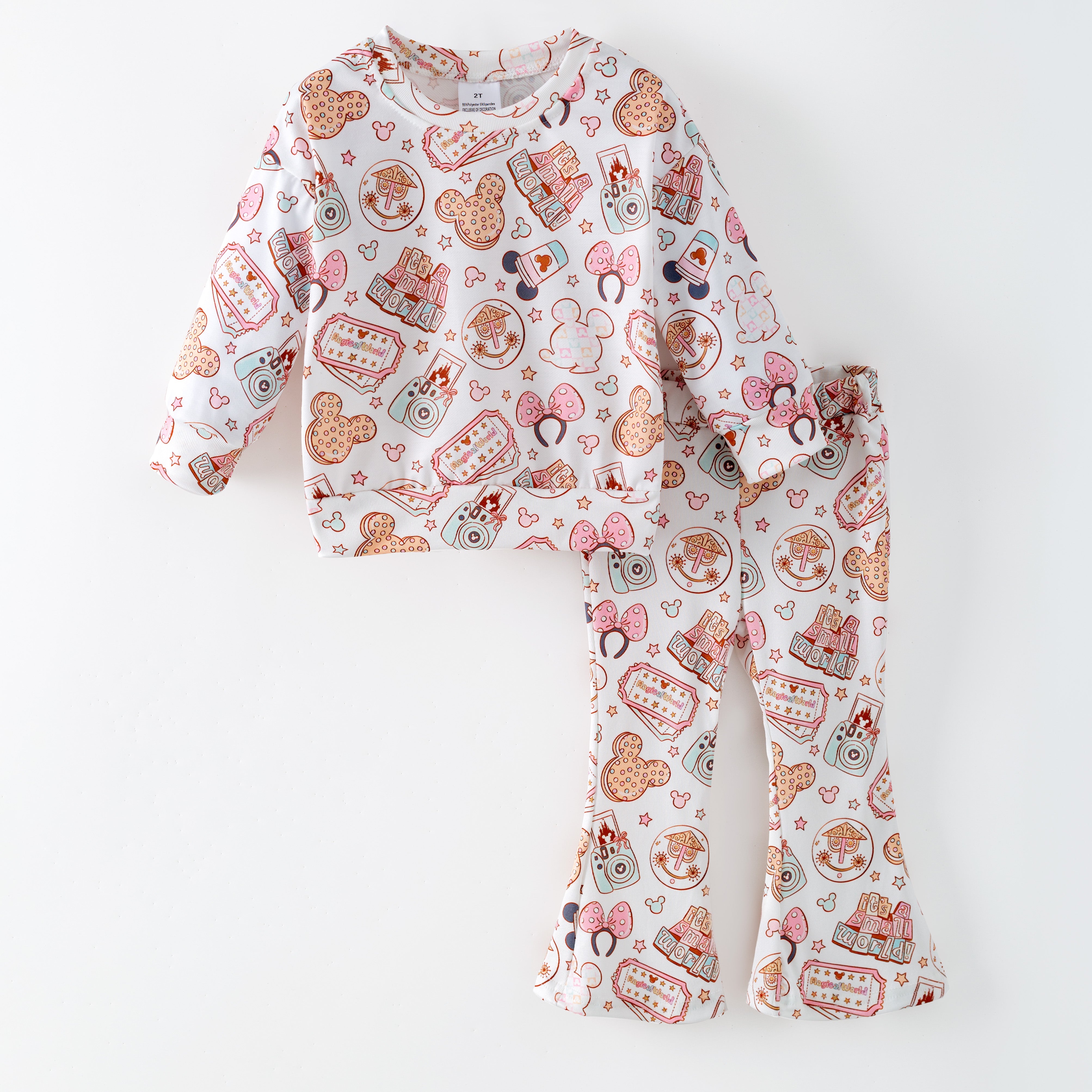 （Pre Order,Prepack Zone）Girls Spring&Summer Print Set（Mix Size）
