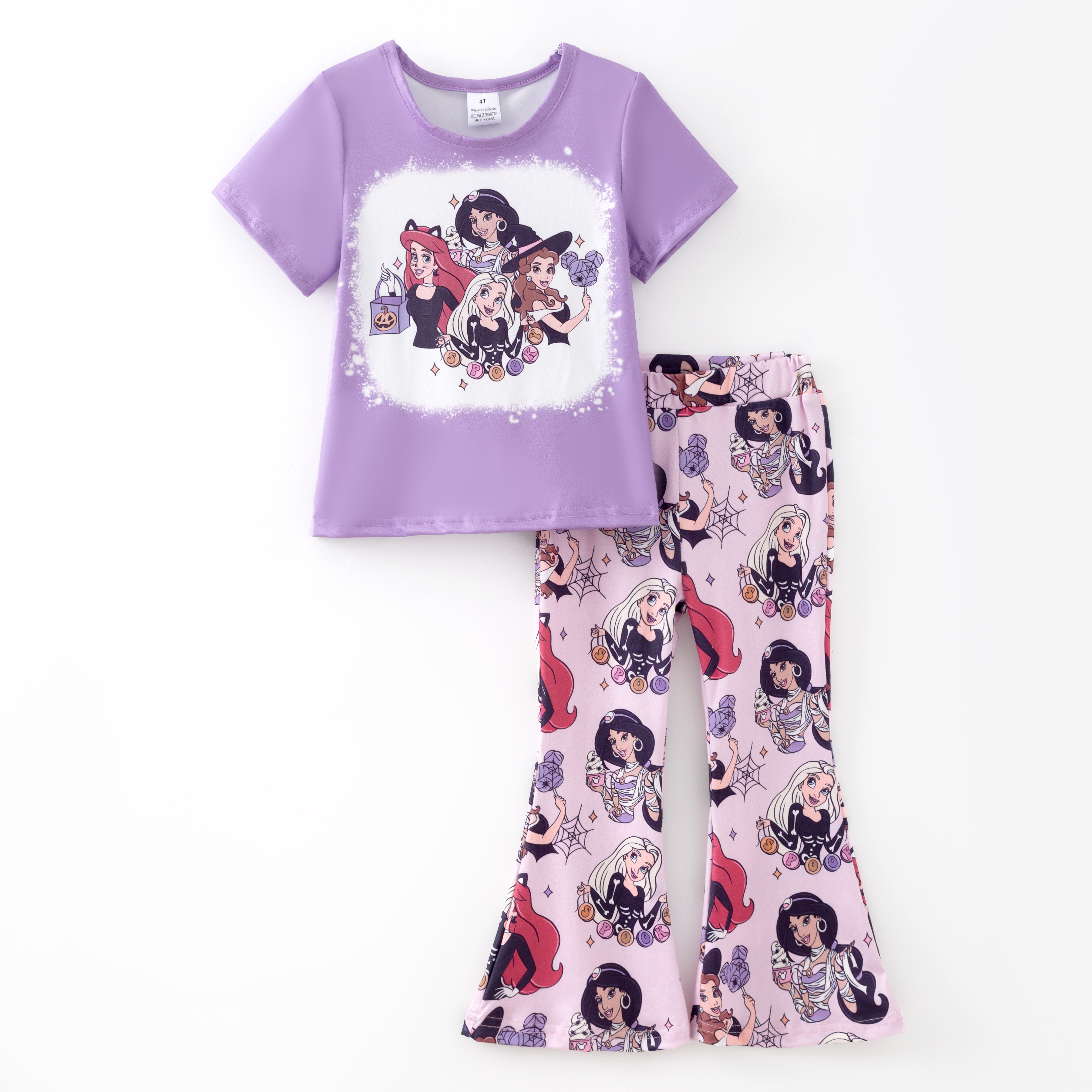 （Pre Order）Girls Halloween Ghost＆Princess Print Set