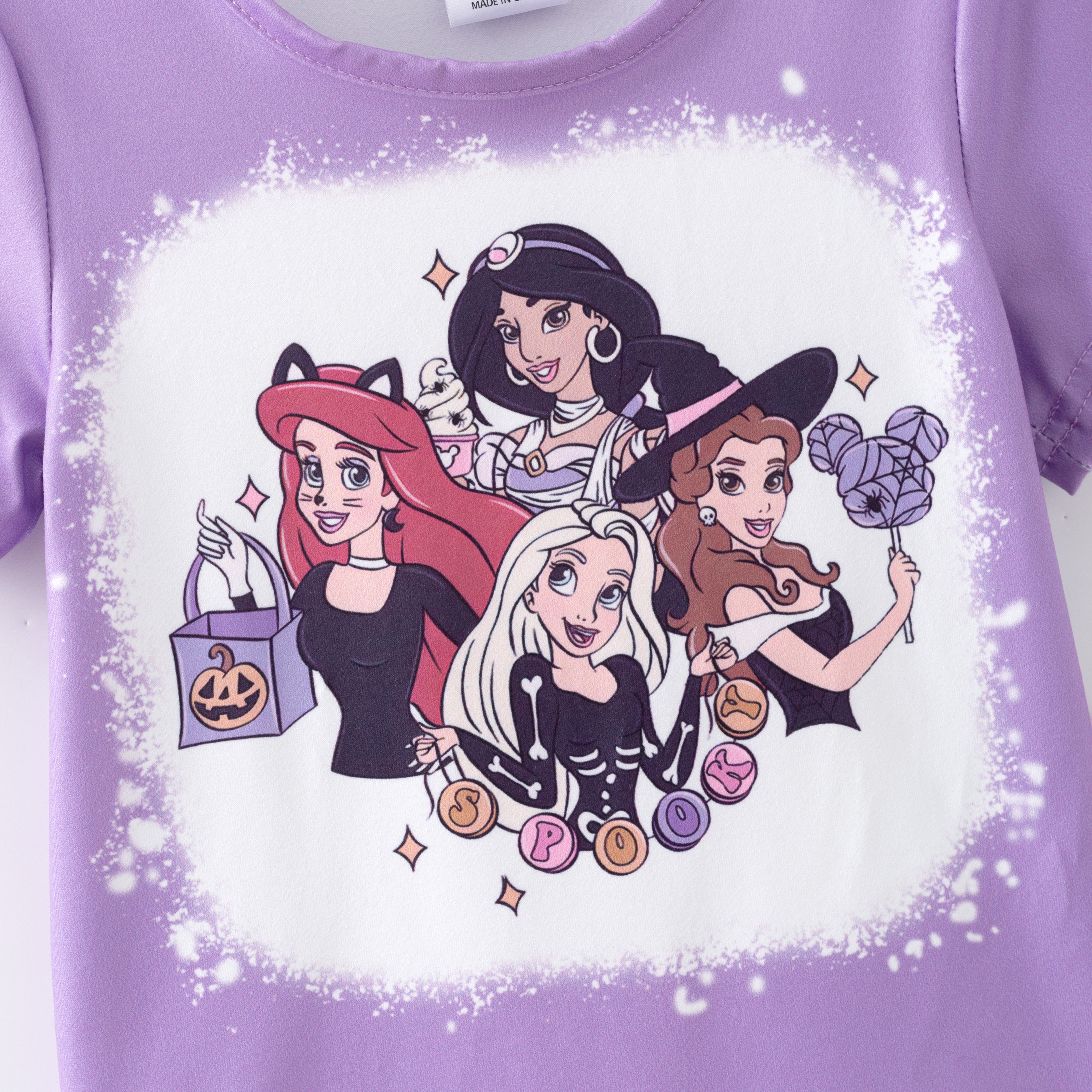 （Pre Order）Girls Halloween Ghost＆Princess Print Set