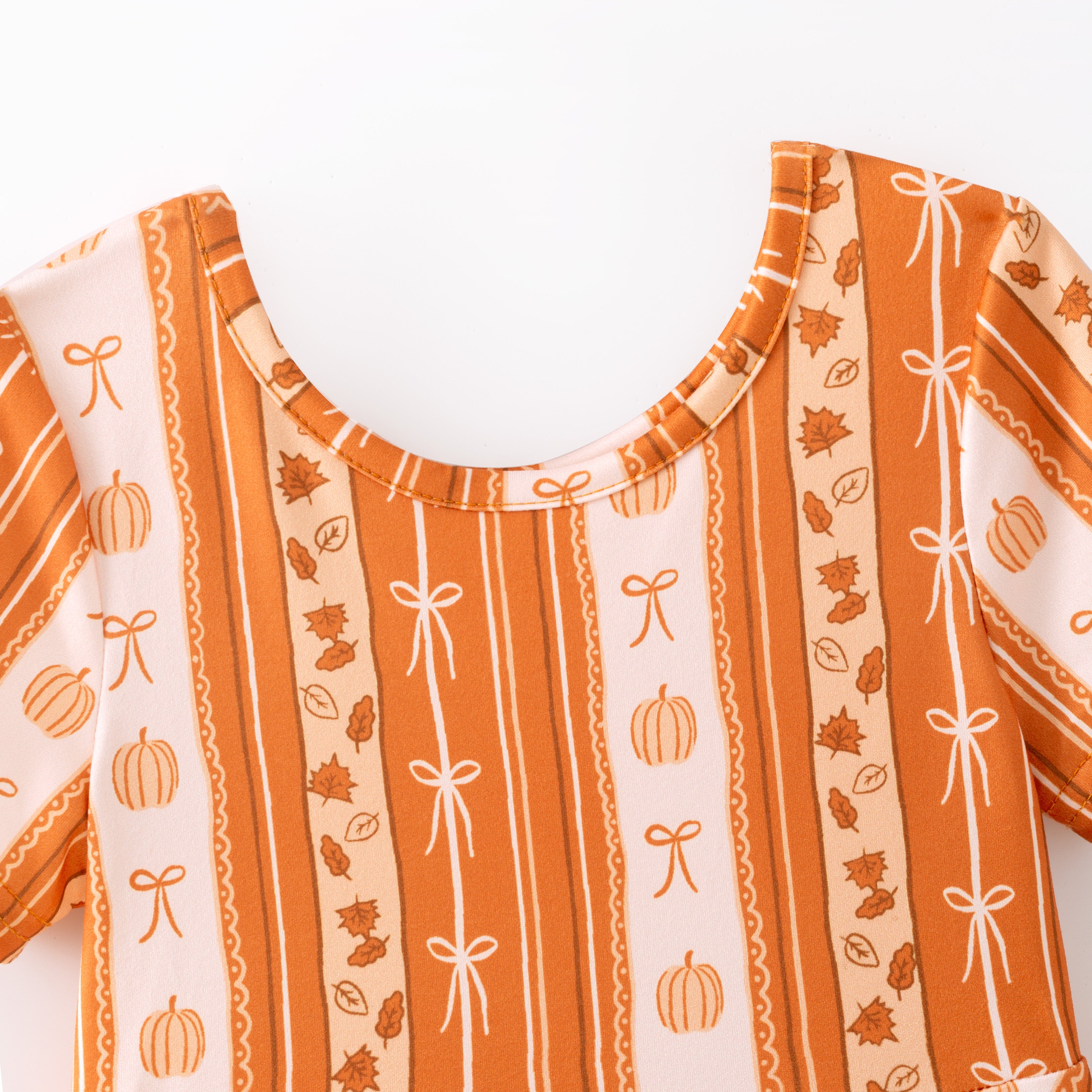 （Pre Order）Family Fall Vibes Print Dress,Set＆Top