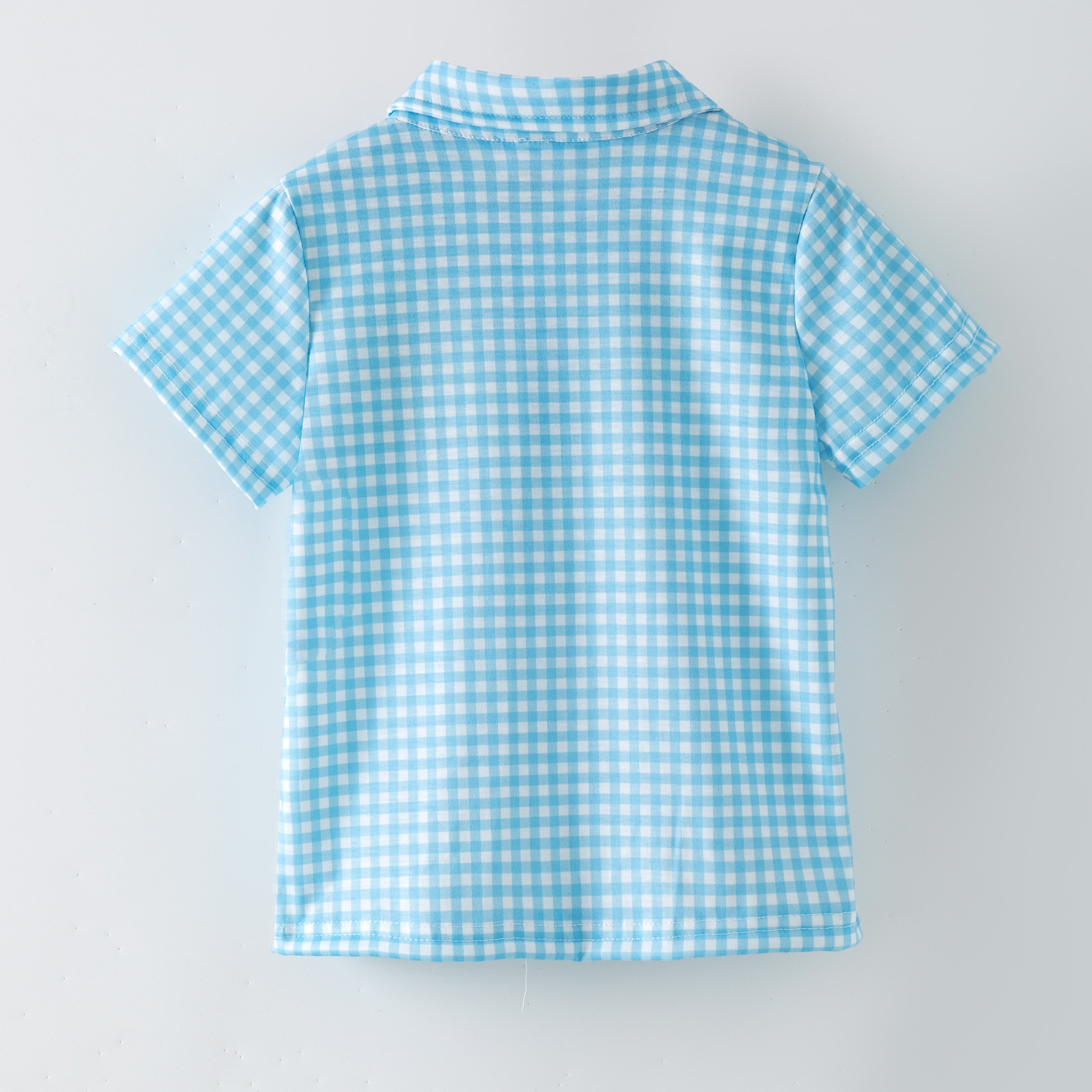 （In Stock）Siblings Easter Bunny Applique Dress,Top&Romper