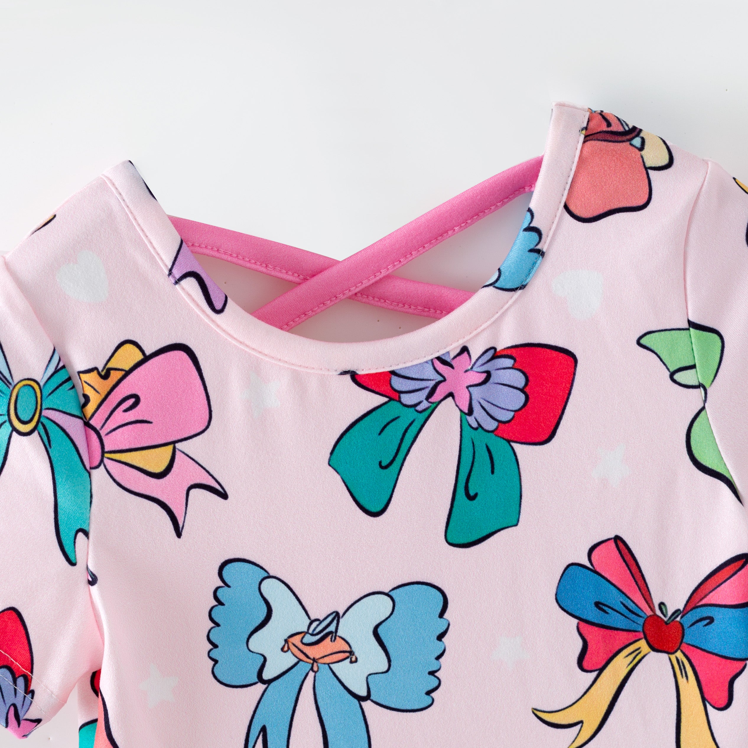 （Pre Order,Prepack Zone）Girls Spring&Summer Cartoon Print Dress（Mix Size）