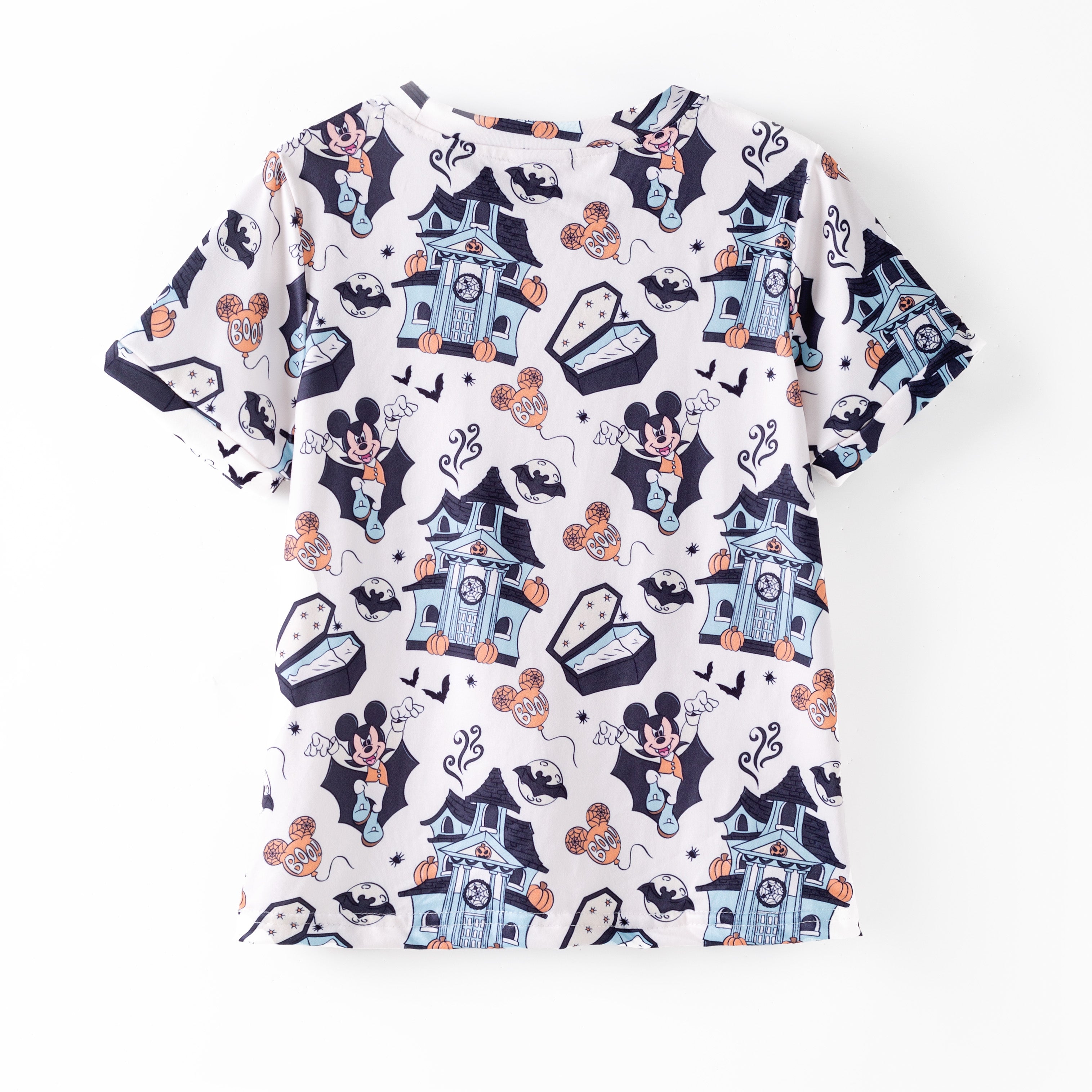 （Pre Order）Family Halloween Cartoon Print Top