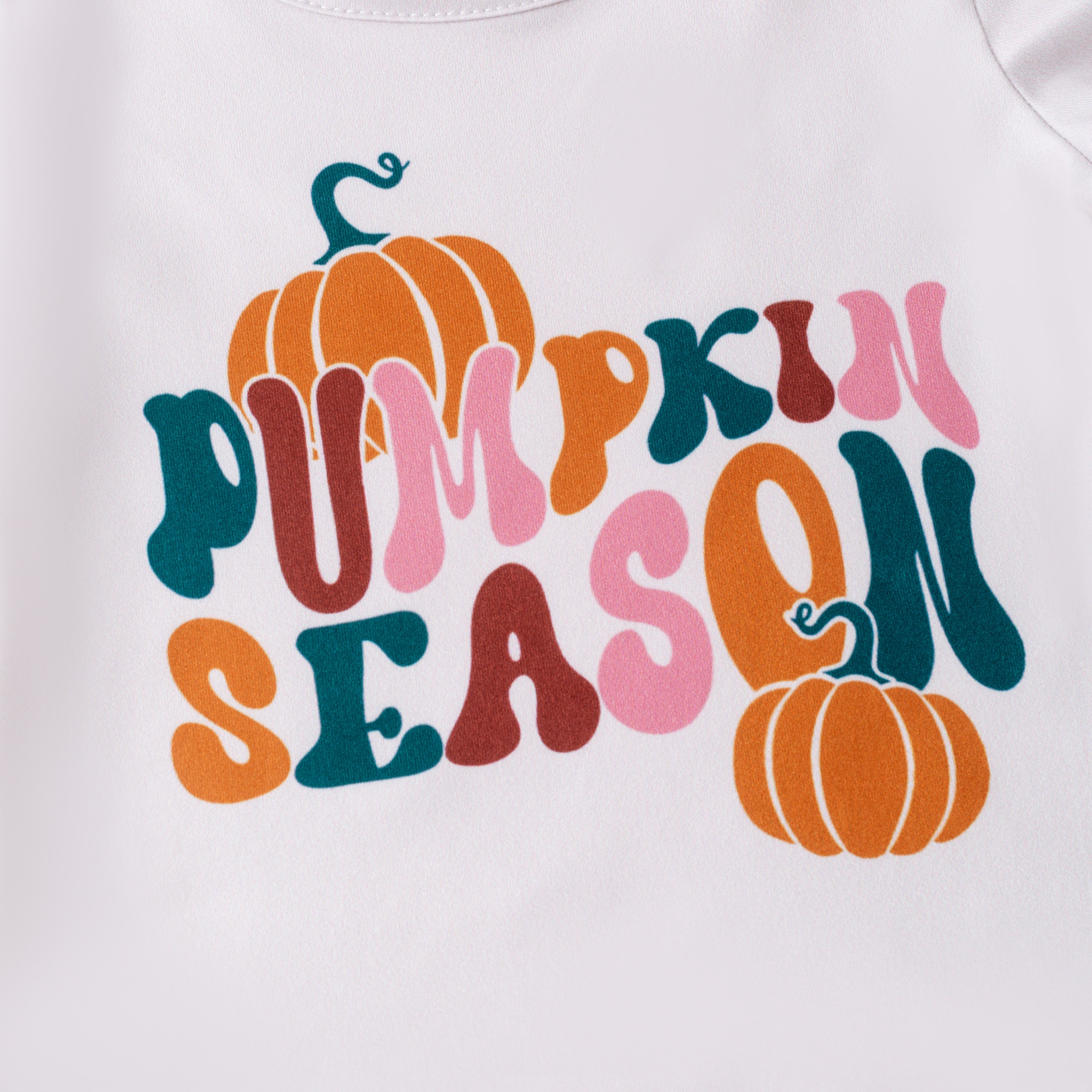 （Pre Order）Family Halloween＆Thanksgiving Pumpkin Season Print Outfit Set