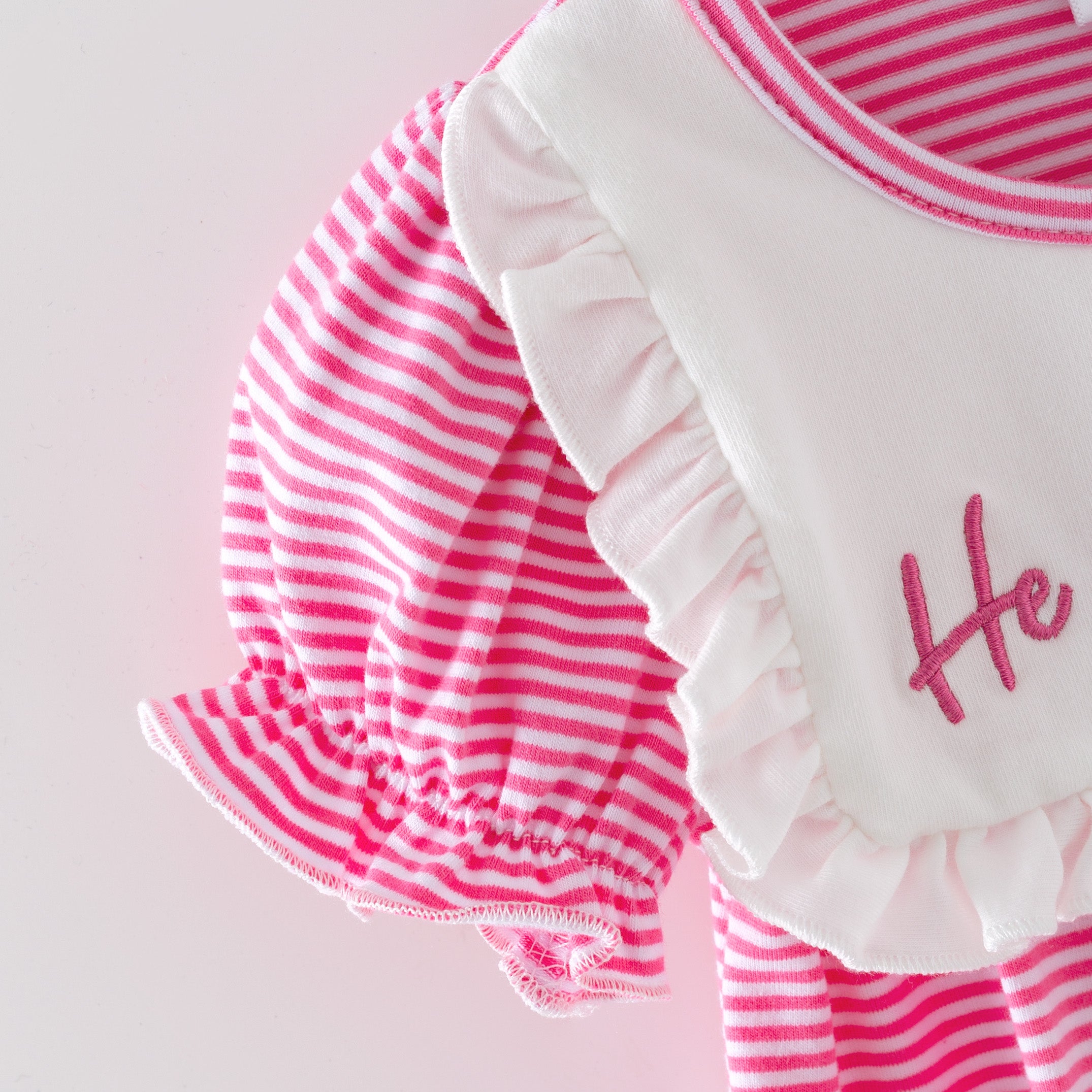 （In Stock）Siblings Easter Embroidery Dress,Set&Romper