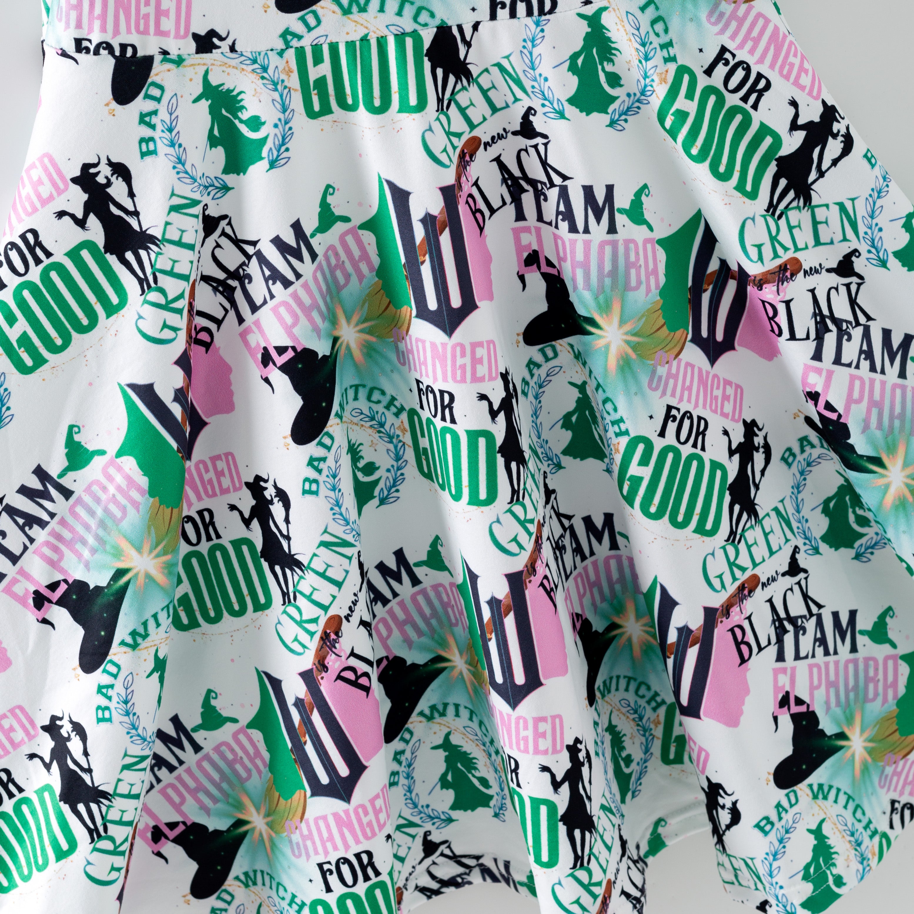 （Pre Order,Prepack Zone）Girls Witch Print Dress（Mix Size）