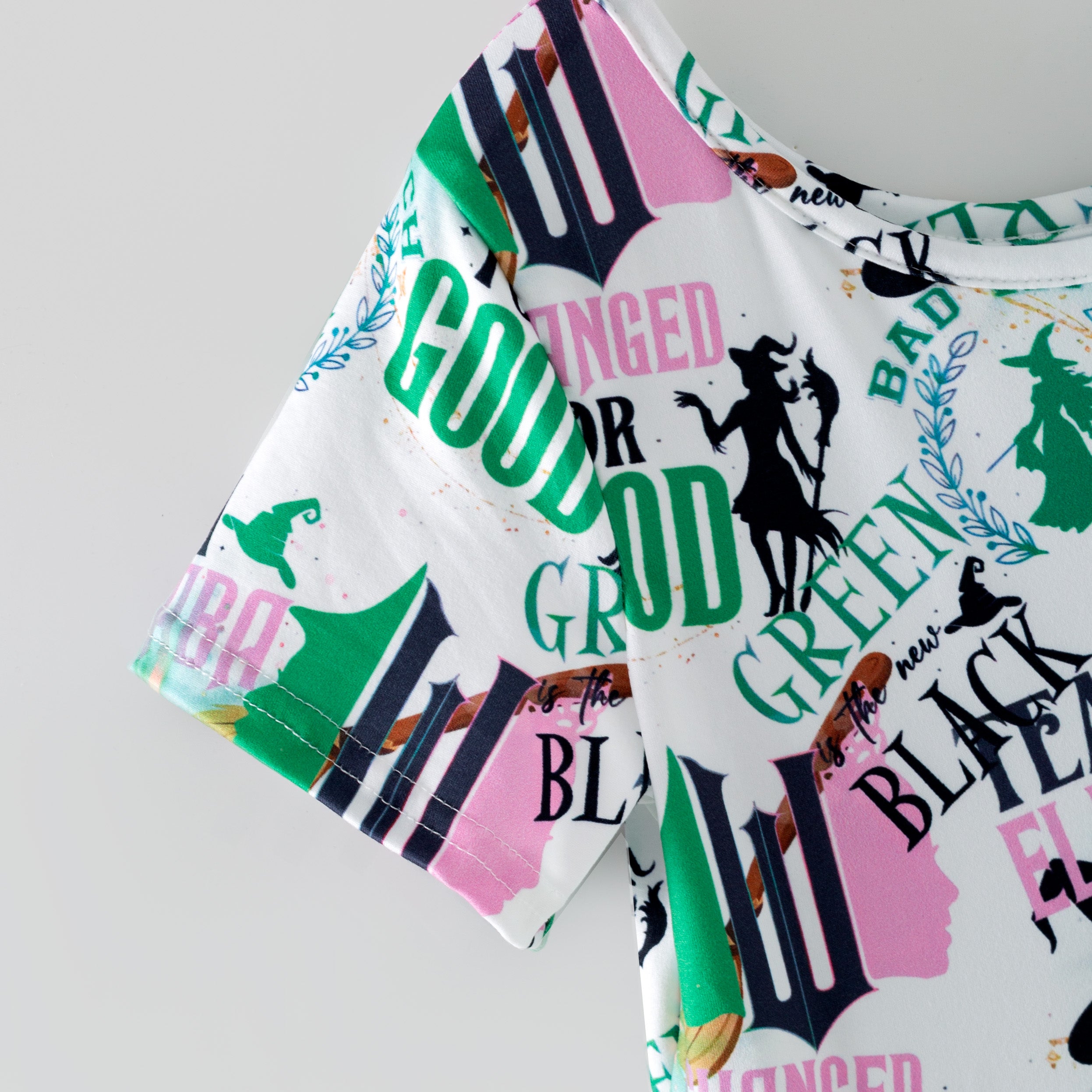 （Pre Order,Prepack Zone）Girls Witch Print Dress（Mix Size）